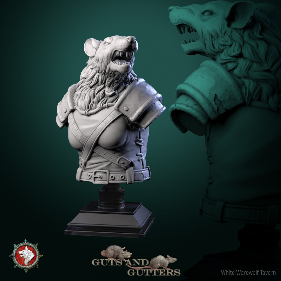 Female Rat - Bust aus der Reihe Guts and Gutters von White Werewolf Tavern