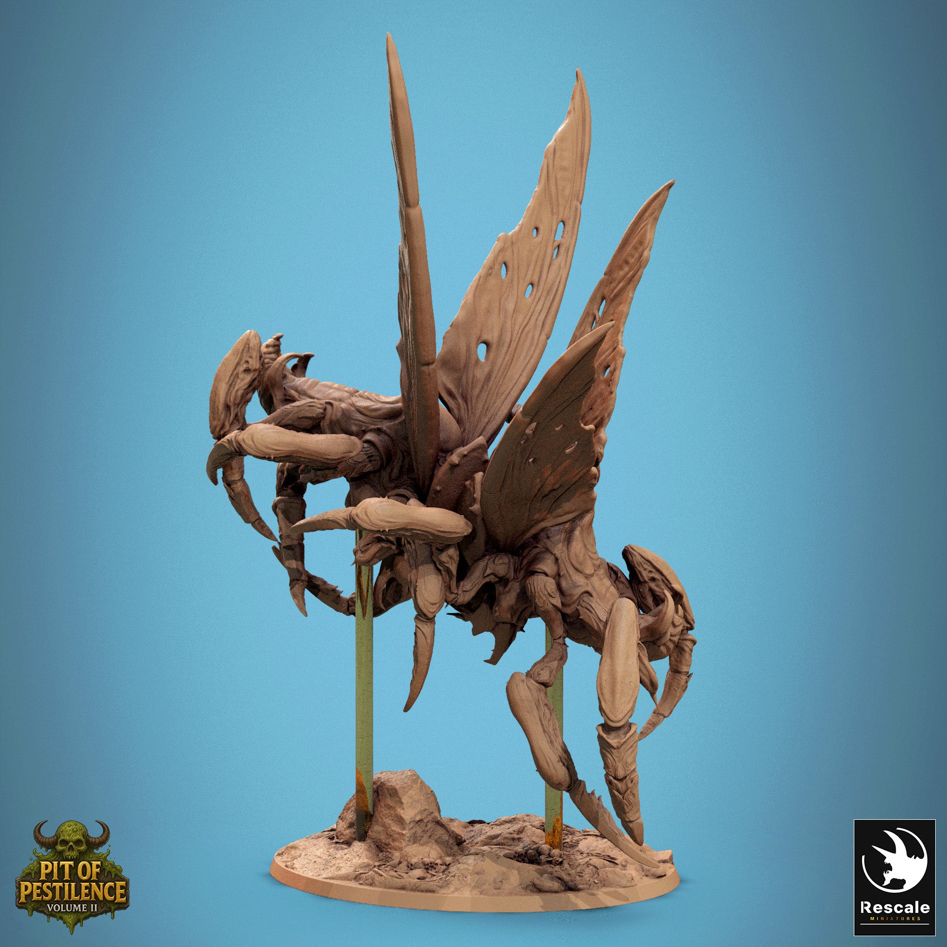 Scarab Host Fly - aus der Reihe Pit Of Pestilence II von Rescale Miniatures