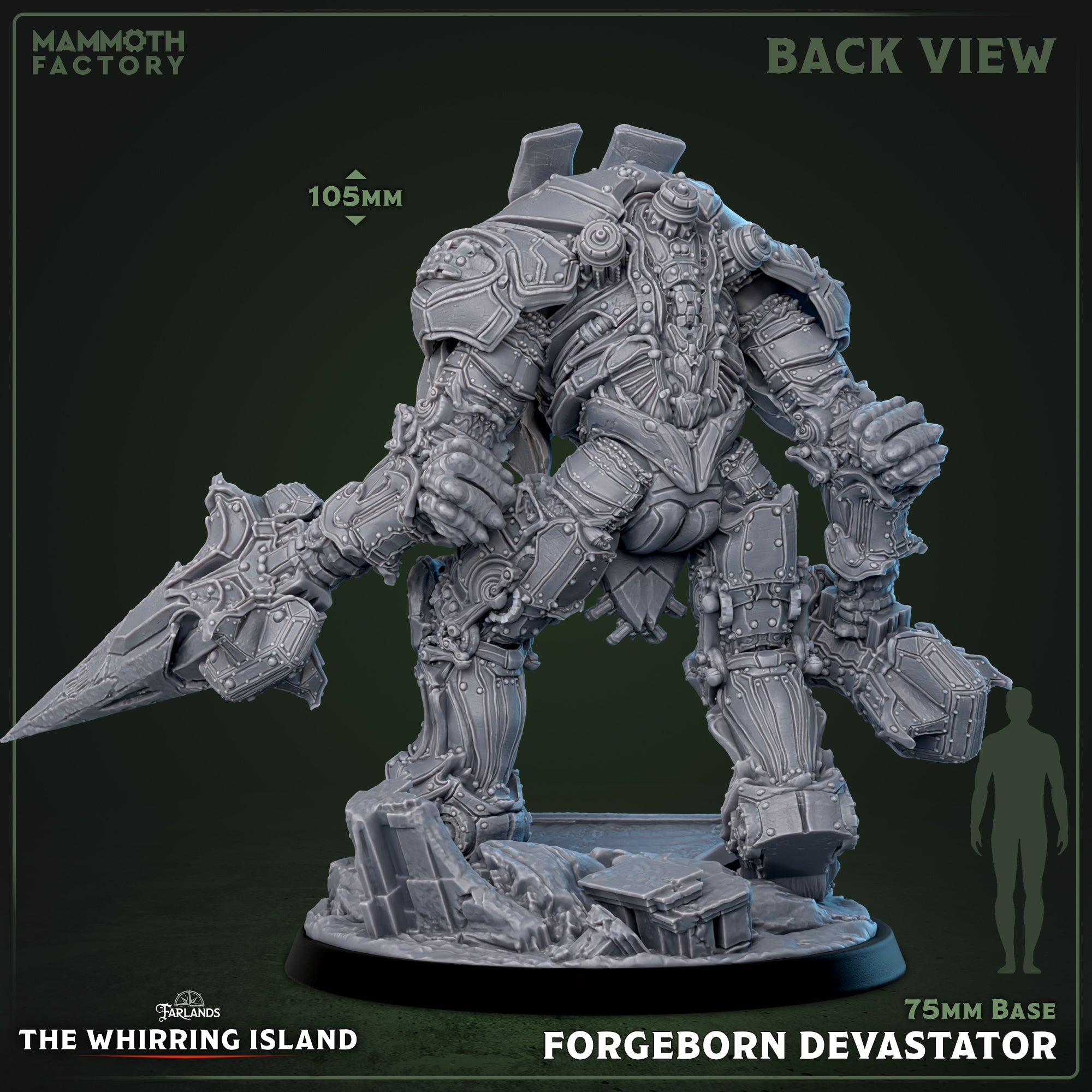 Forgeborn Devastator - Farlands - The Whirring Island - Mammoth Factory