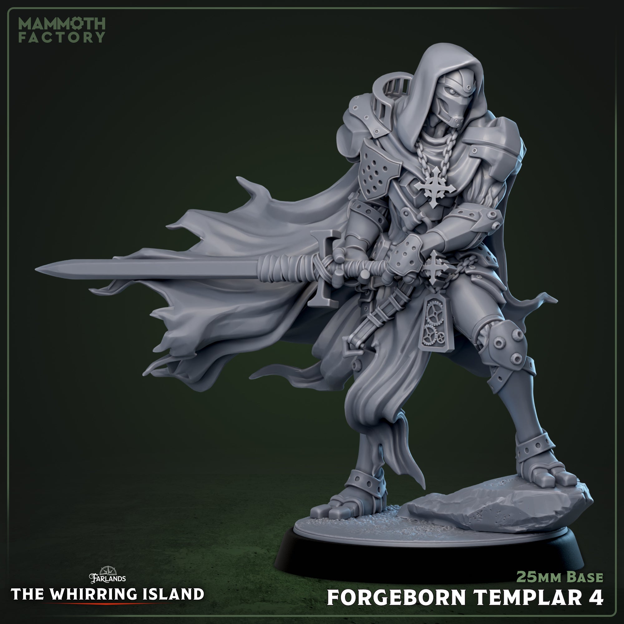 Forgeborn Templar - Farlands - The Whirring Island - Mammoth Factory