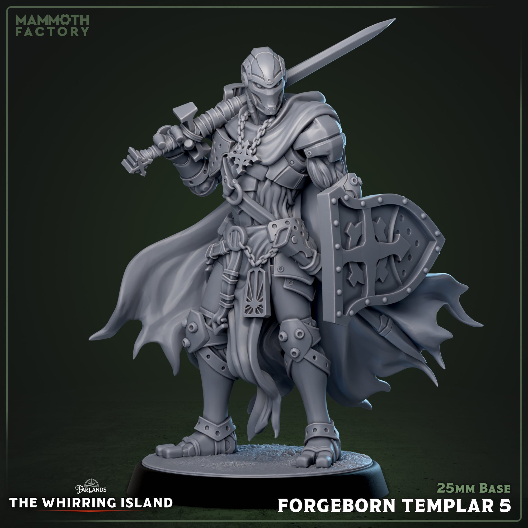 Forgeborn Templar - Farlands - The Whirring Island - Mammoth Factory