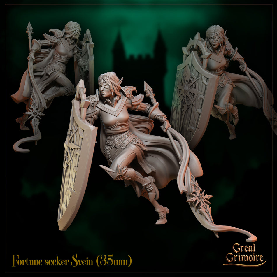 Fortune Seeker Svein - Cursed Bastion - Great Grimoire