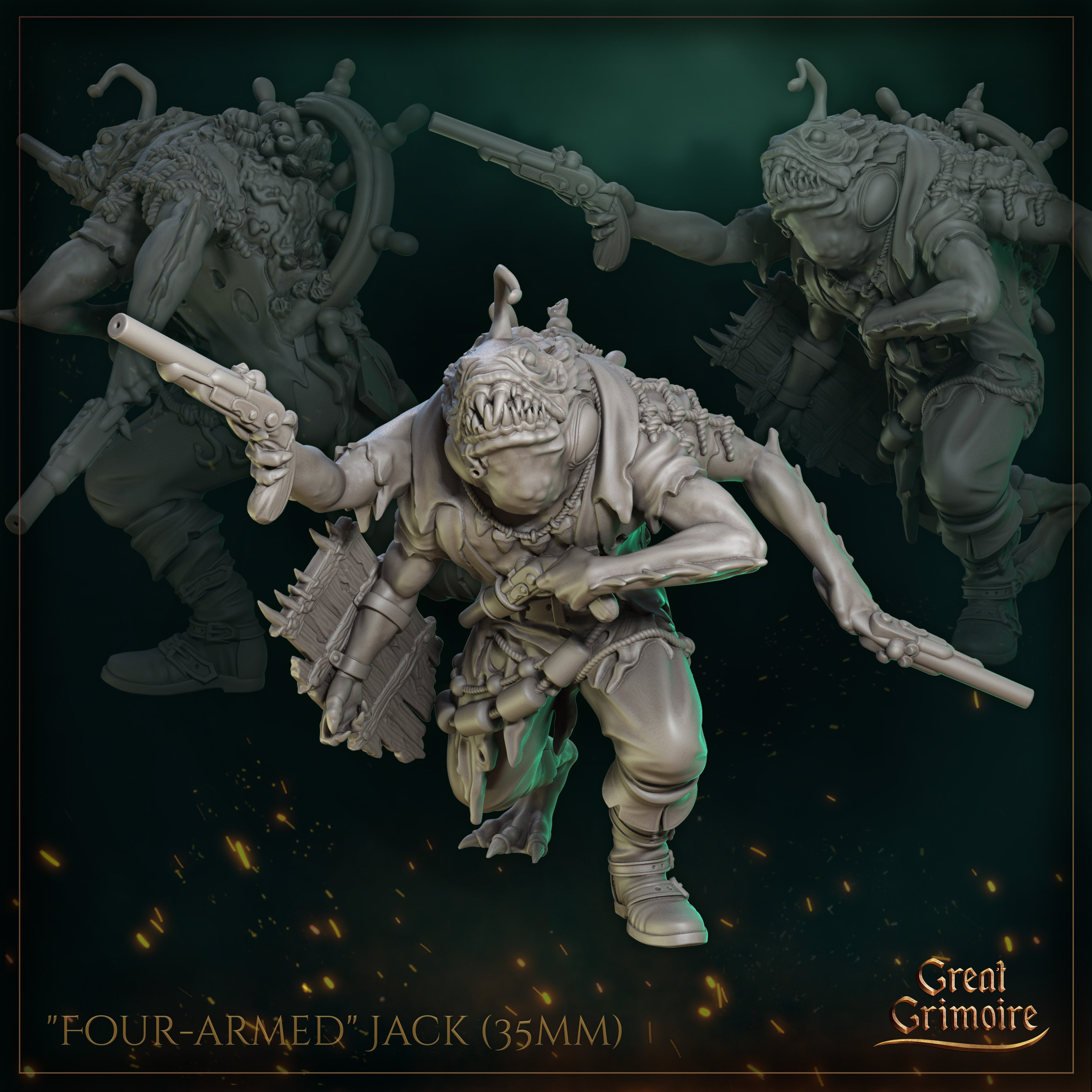 Four Armed Jack - aus der Reihe Abyss Devourer von Great Grimoire