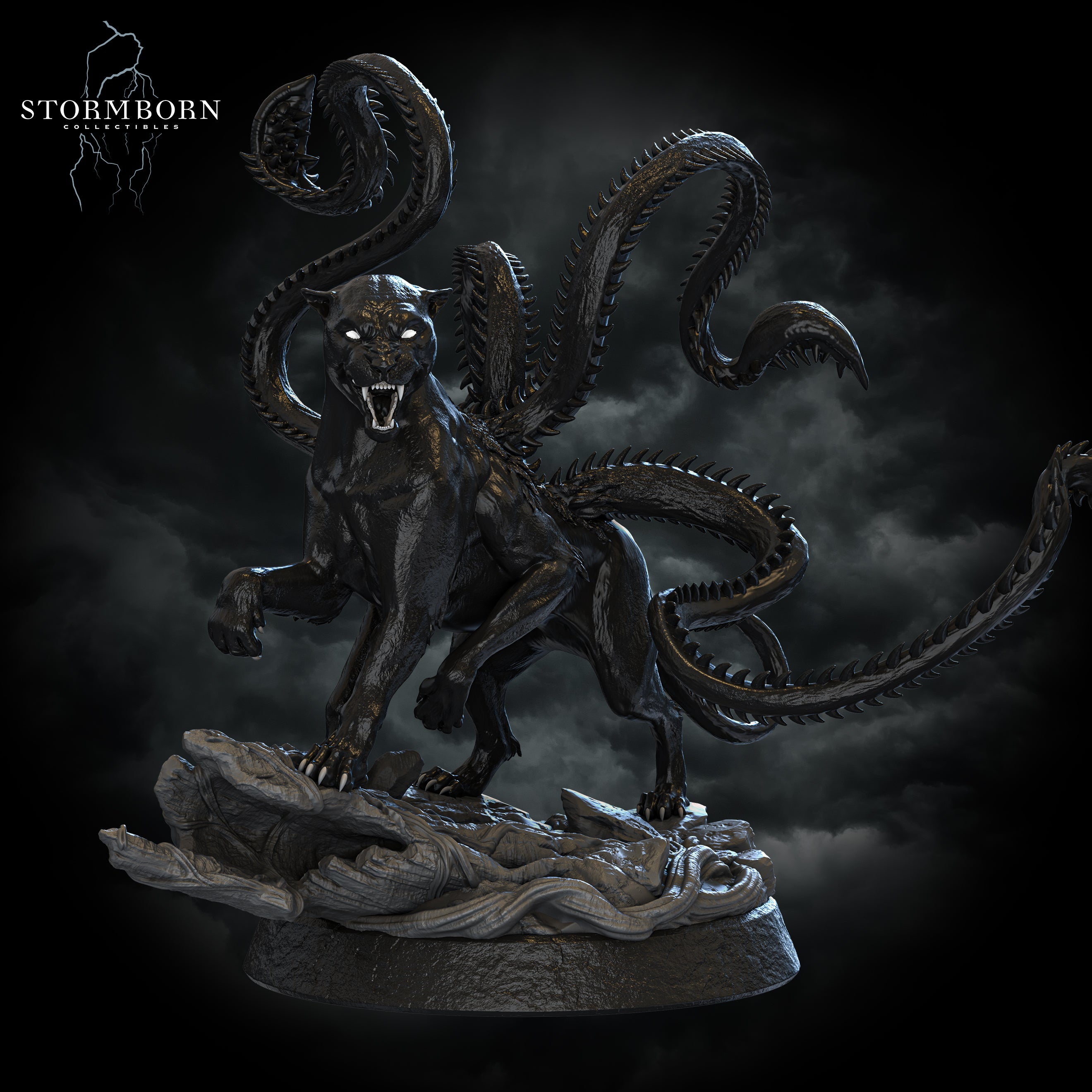 Dragon d'épines - de la série Warden of Lies de Rescale Miniatures