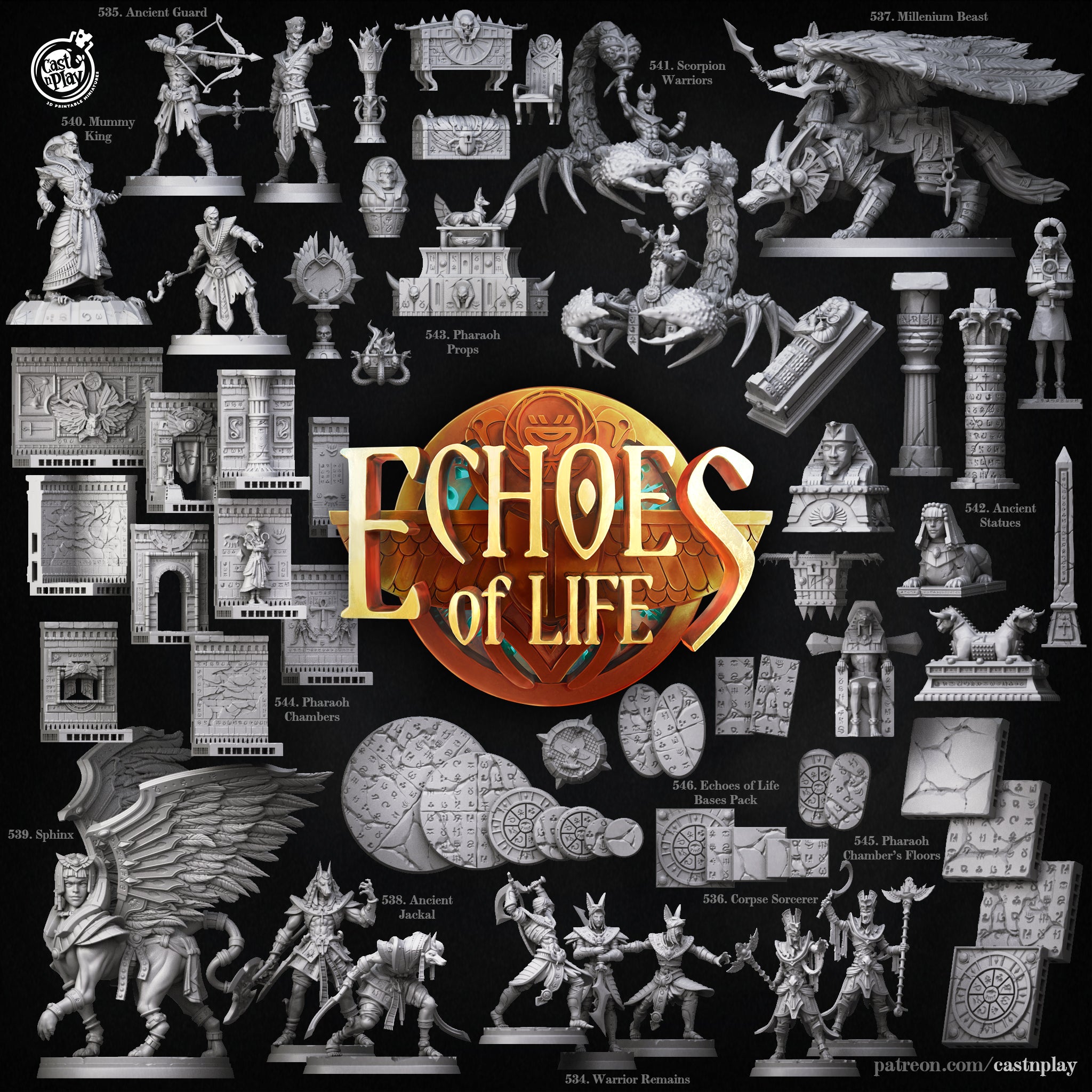 Ancient Guard - from the Echoes of Life series by Cast n Play