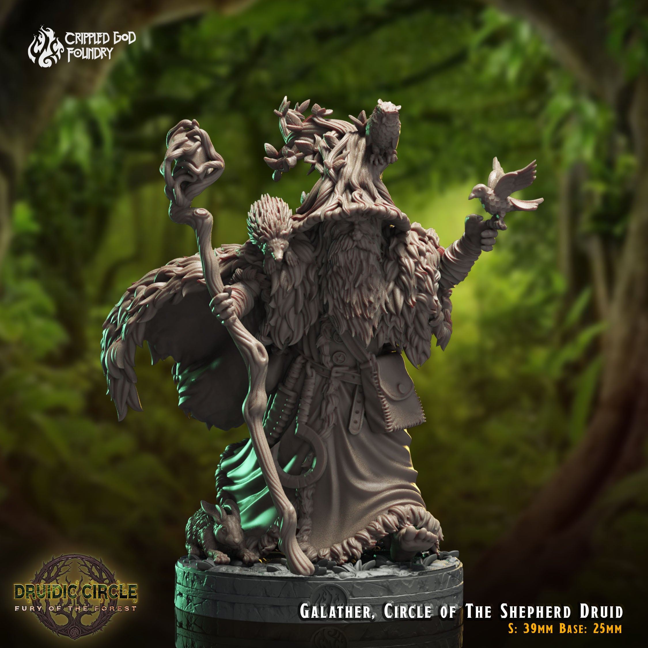 Galather, Circle of The Shepherd Druid - from the Druidic Circle series by Crippled God Foundry