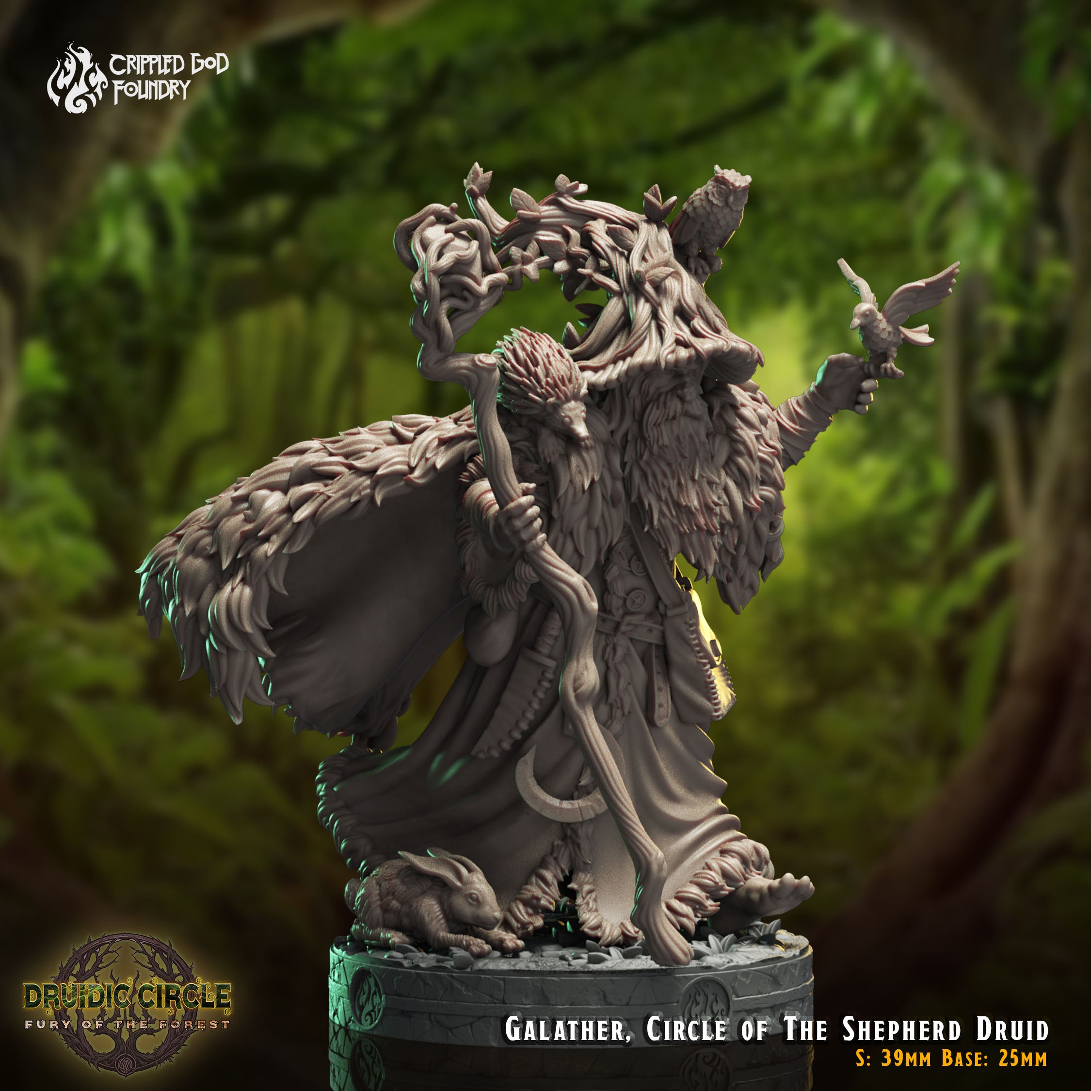 Galather, Circle of The Shepherd Druid - from the Druidic Circle series by Crippled God Foundry