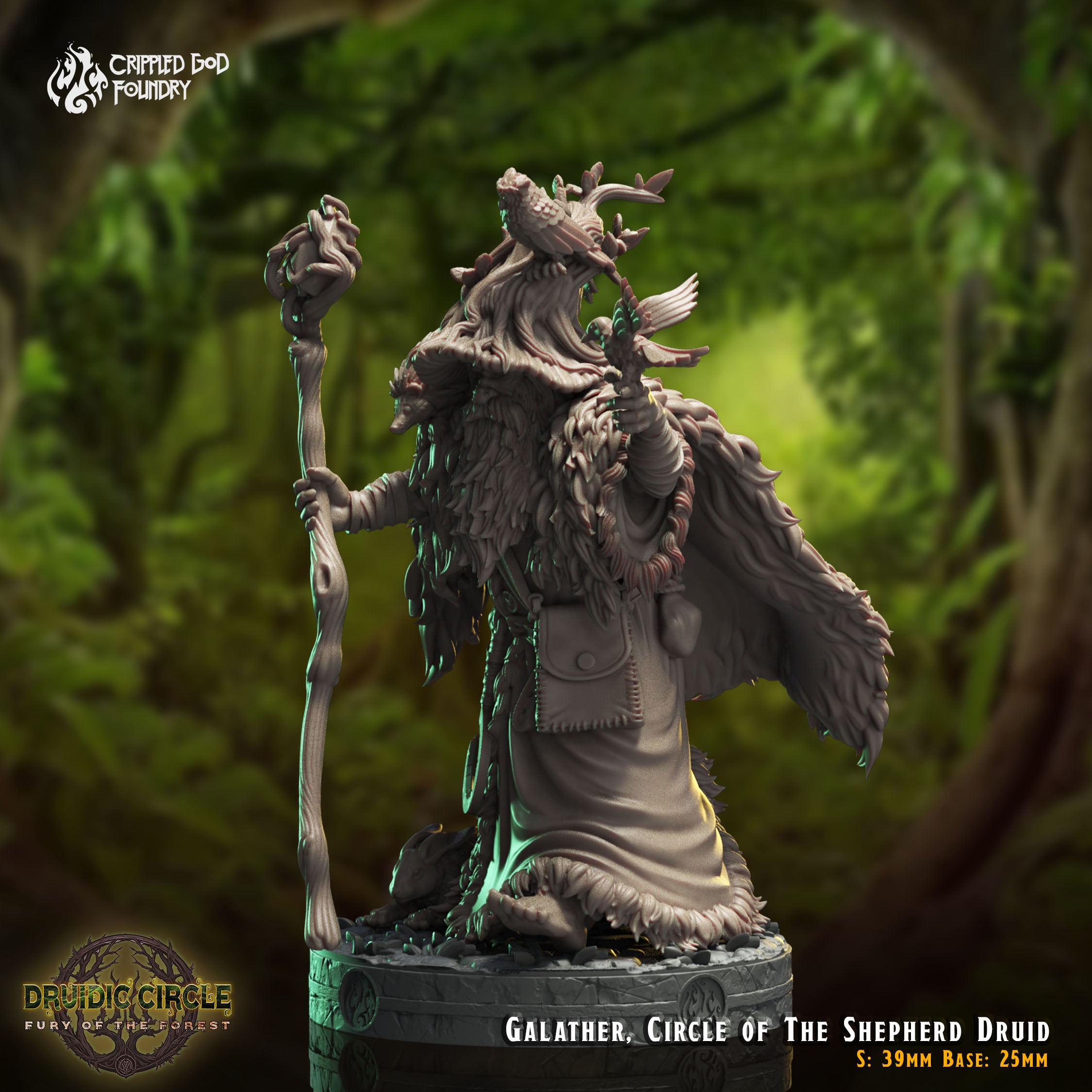 Galather, Circle of The Shepherd Druid - from the Druidic Circle series by Crippled God Foundry