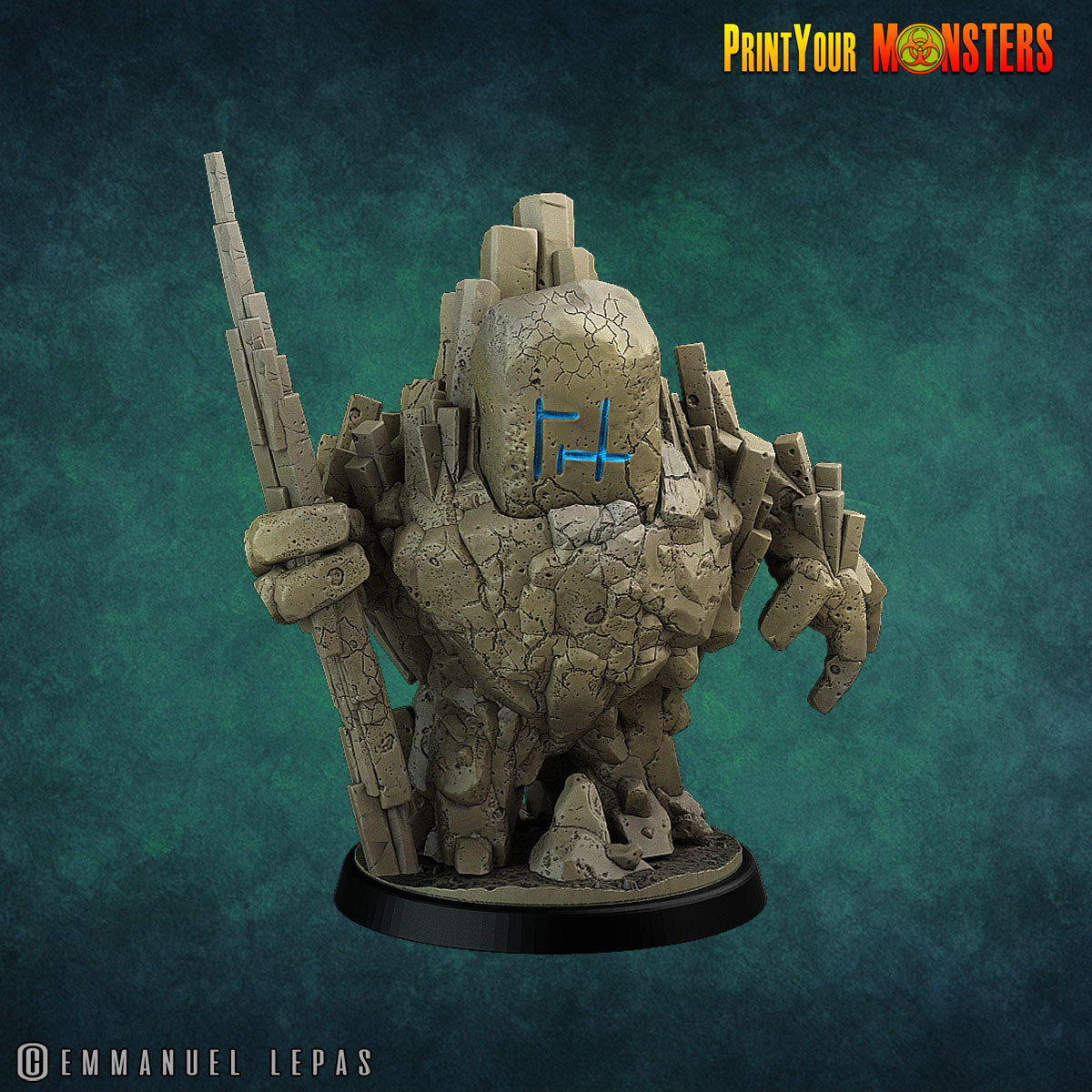 Basalt Guardians Galeb Duhr - aus der Reihe Basalt Pack von Print Your Monsters