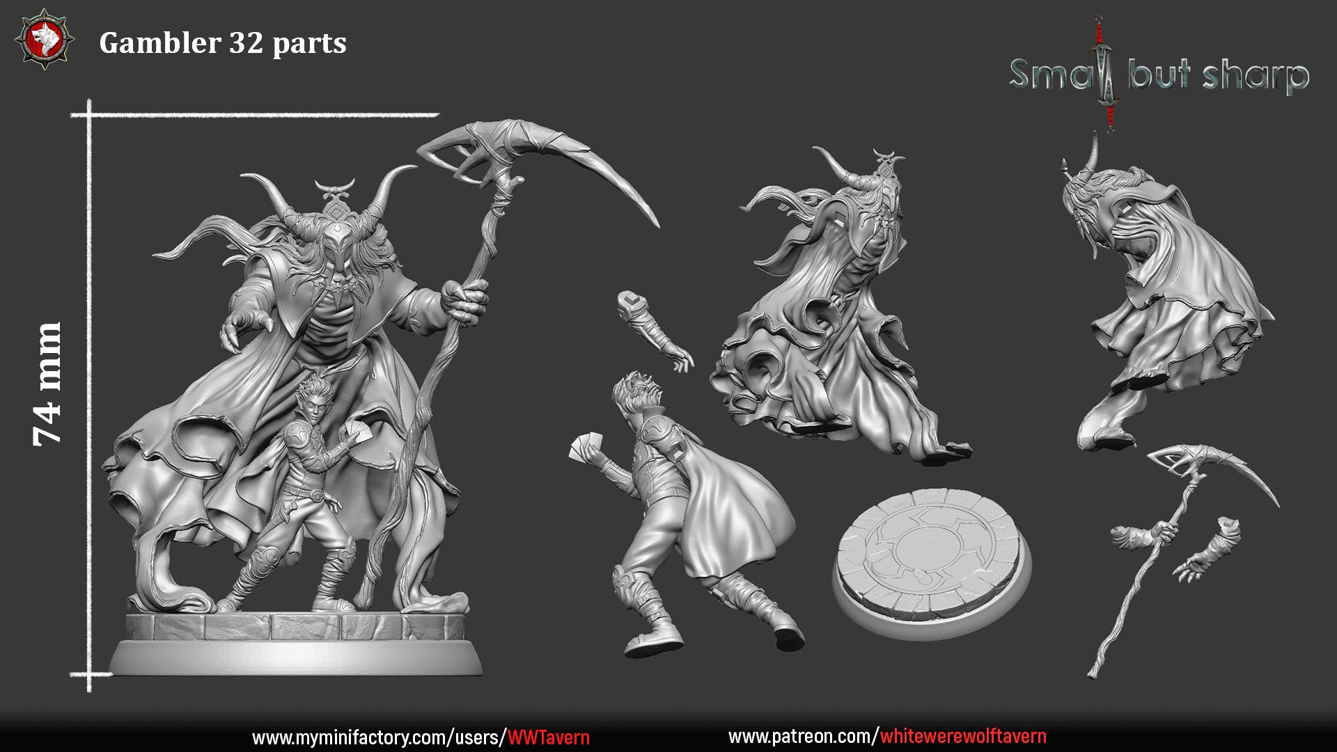 Gambler - aus der Reihe Small but Sharp von White Werewolf Tavern