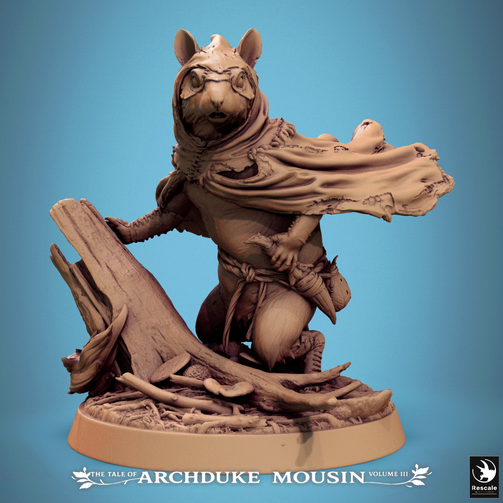 Garden Dormouse - Little Rodents - Tales of Archduke Mousin III - Rescale Miniatures