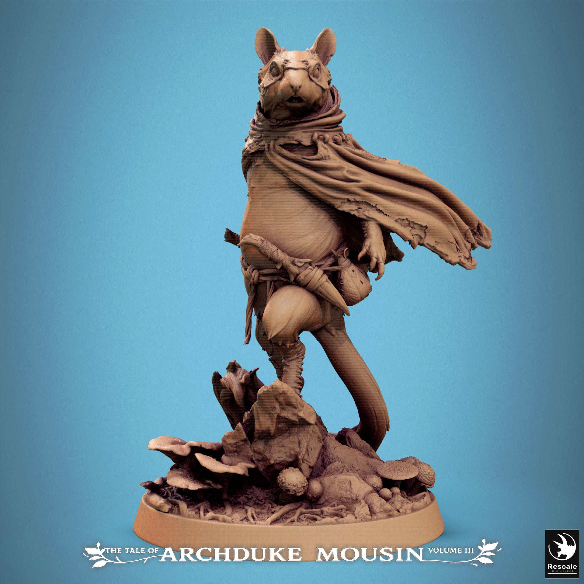 Garden Dormouse - Little Rodents - Tales of Archduke Mousin III - Rescale Miniatures