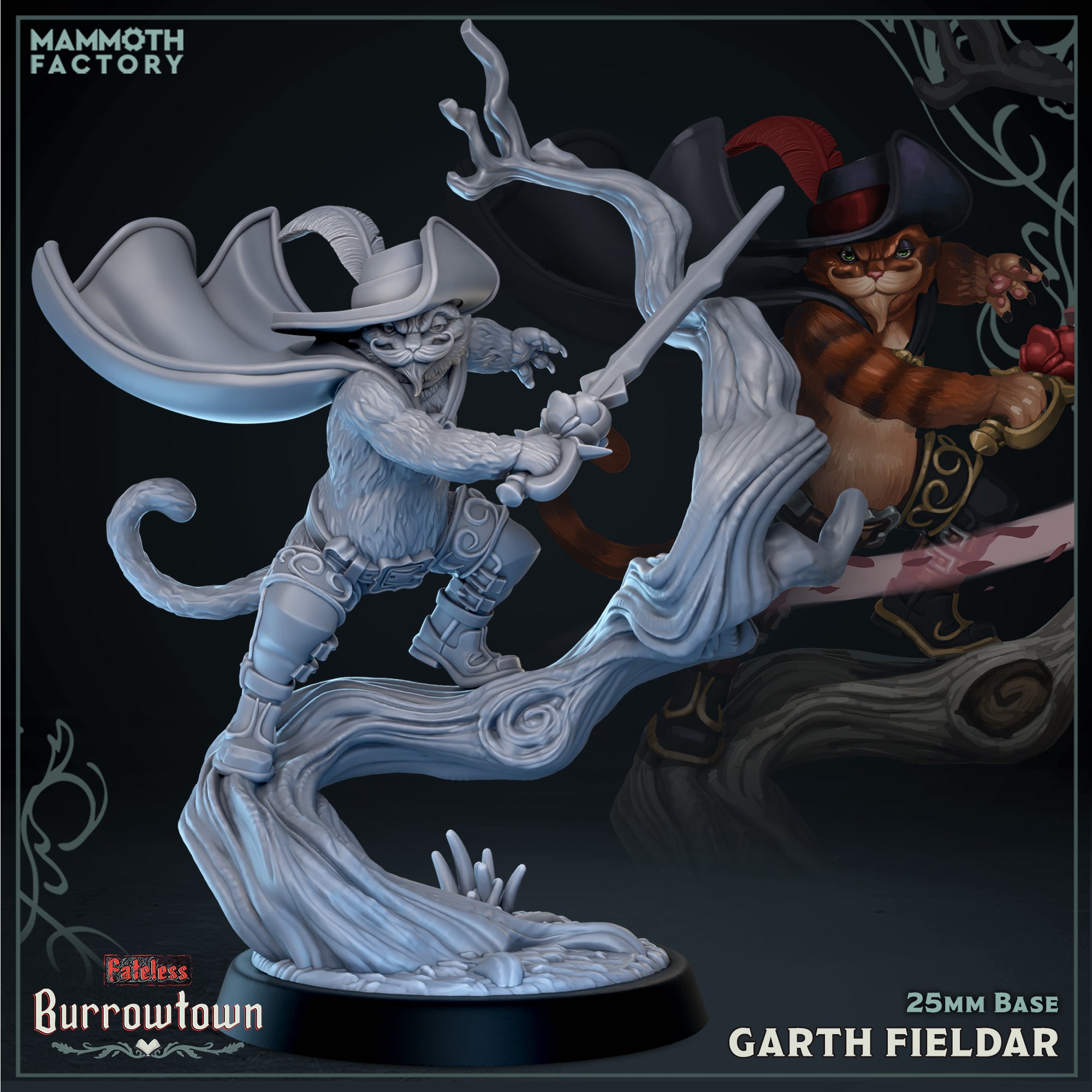 Garth Fieldar - Fateless - Burrowtown - Mammoth Factory
