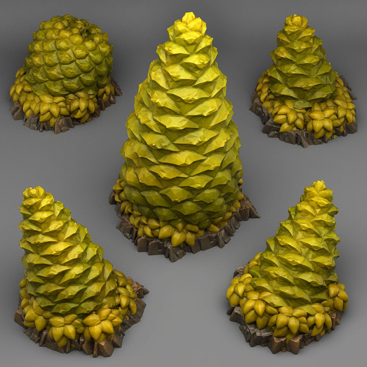 Giant Pine Cone - Plants & Rocks Dez - Print Your Monsters