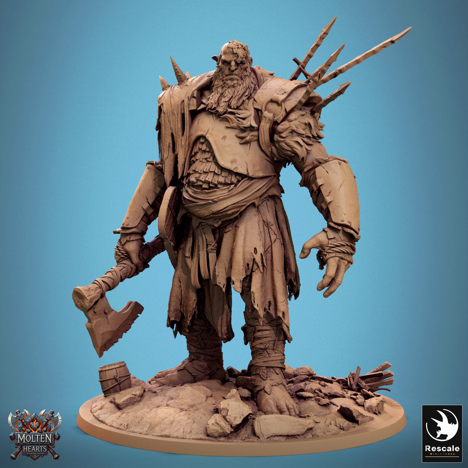 Giant Stonebreaker Stand - aus der Reihe Molten Hearts von Rescale Miniatures