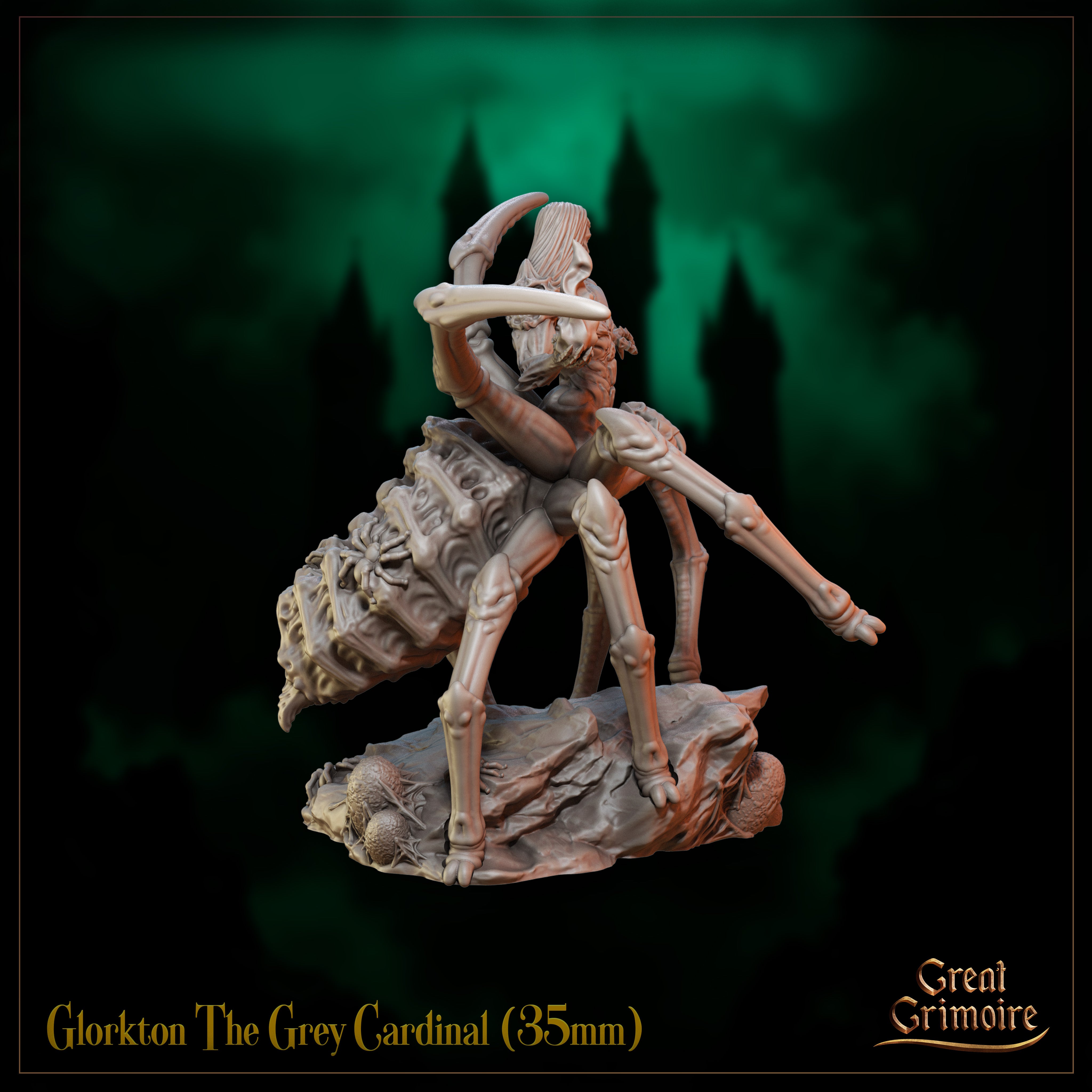 Thorn Dragon - from the Warden of Lies series by Rescale Miniatures