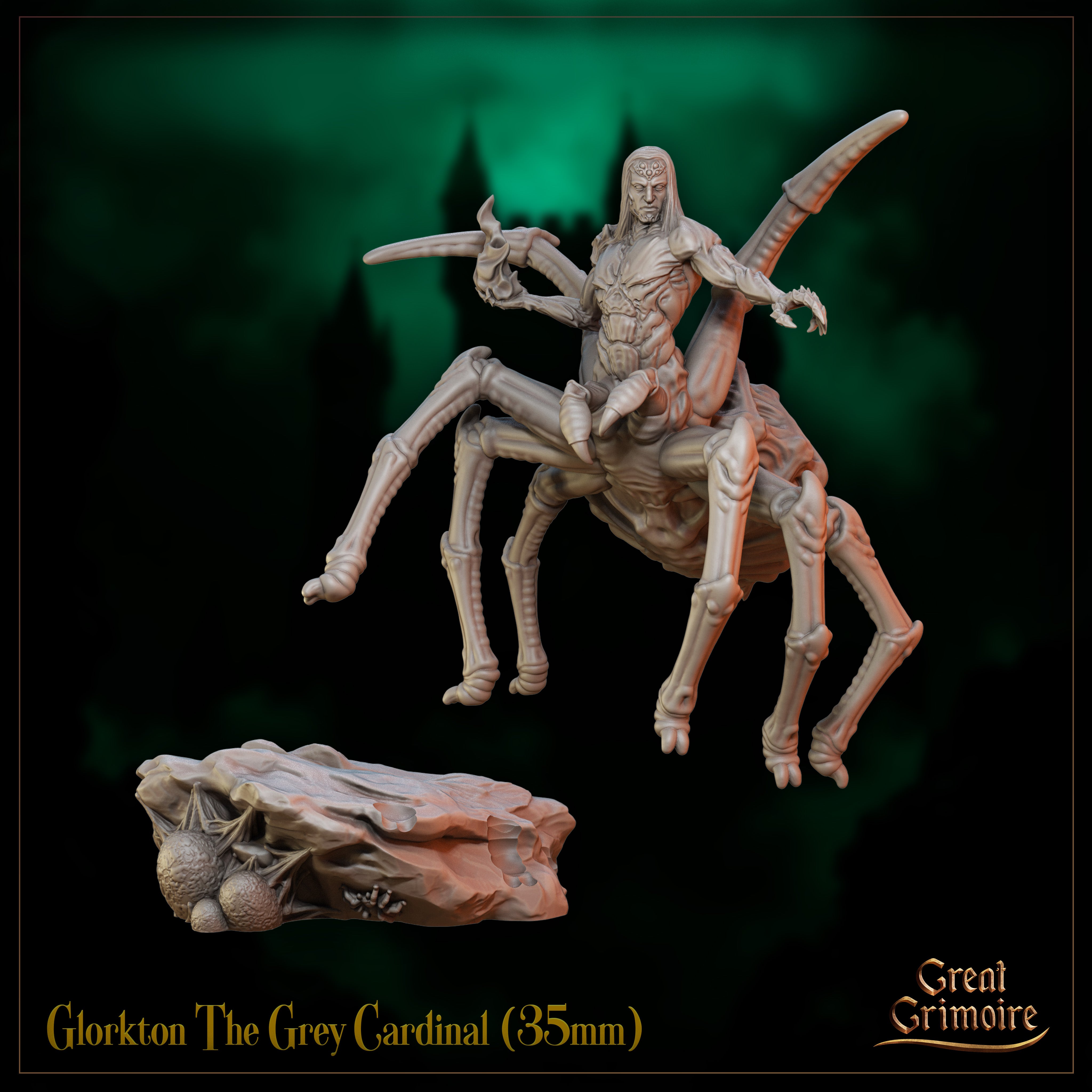 Thorn Dragon - from the Warden of Lies series by Rescale Miniatures