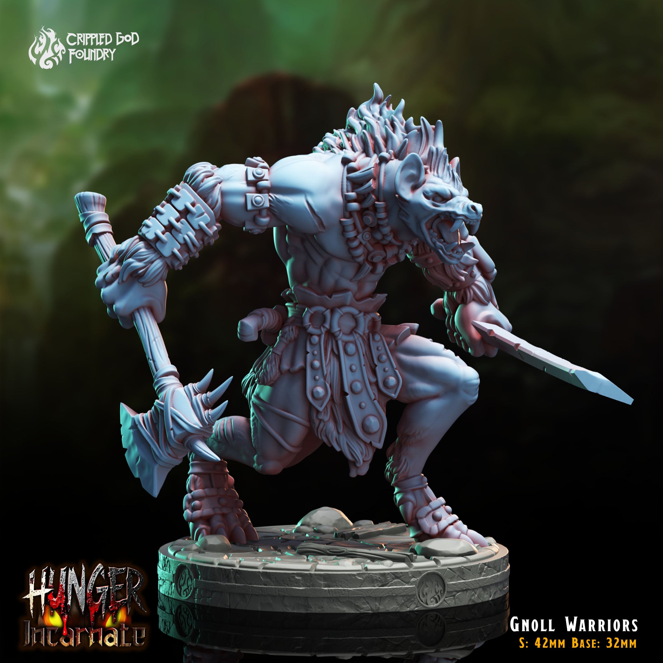 Gnoll Warriors - aus der Reihe Hunger Incarnate von Crippled God Foundry