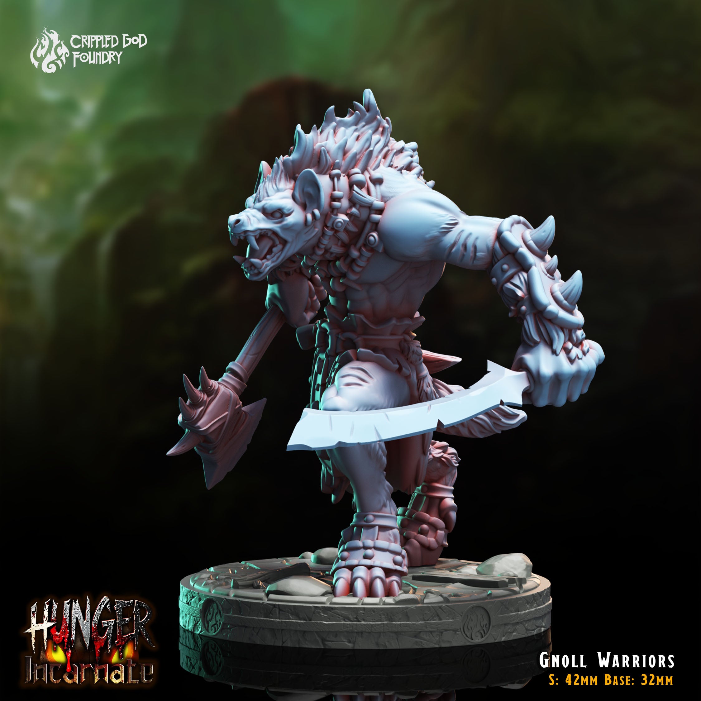 Gnoll Warriors - aus der Reihe Hunger Incarnate von Crippled God Foundry
