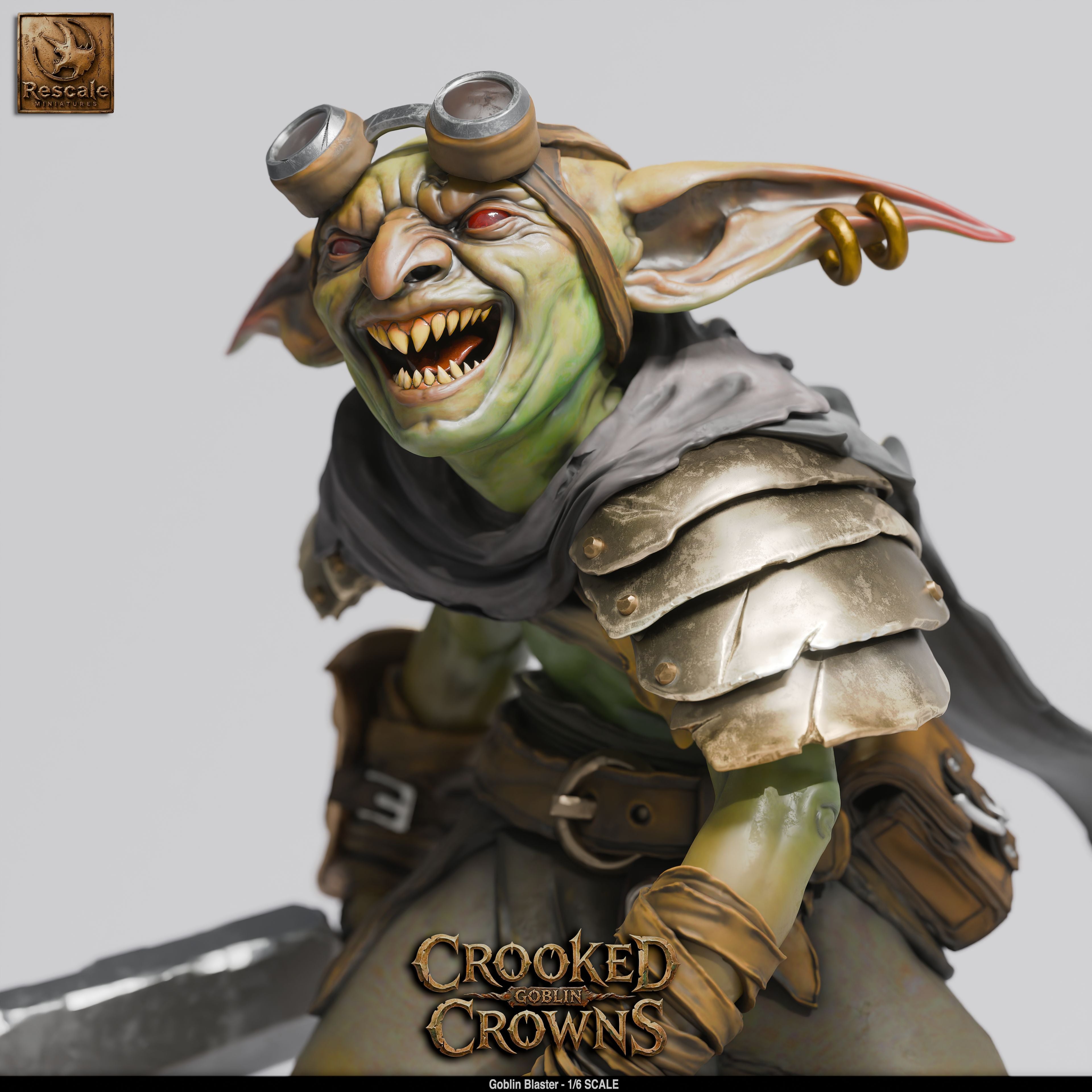 Goblin Blaster XL - Crooked Crowns - Rescale Miniatures
