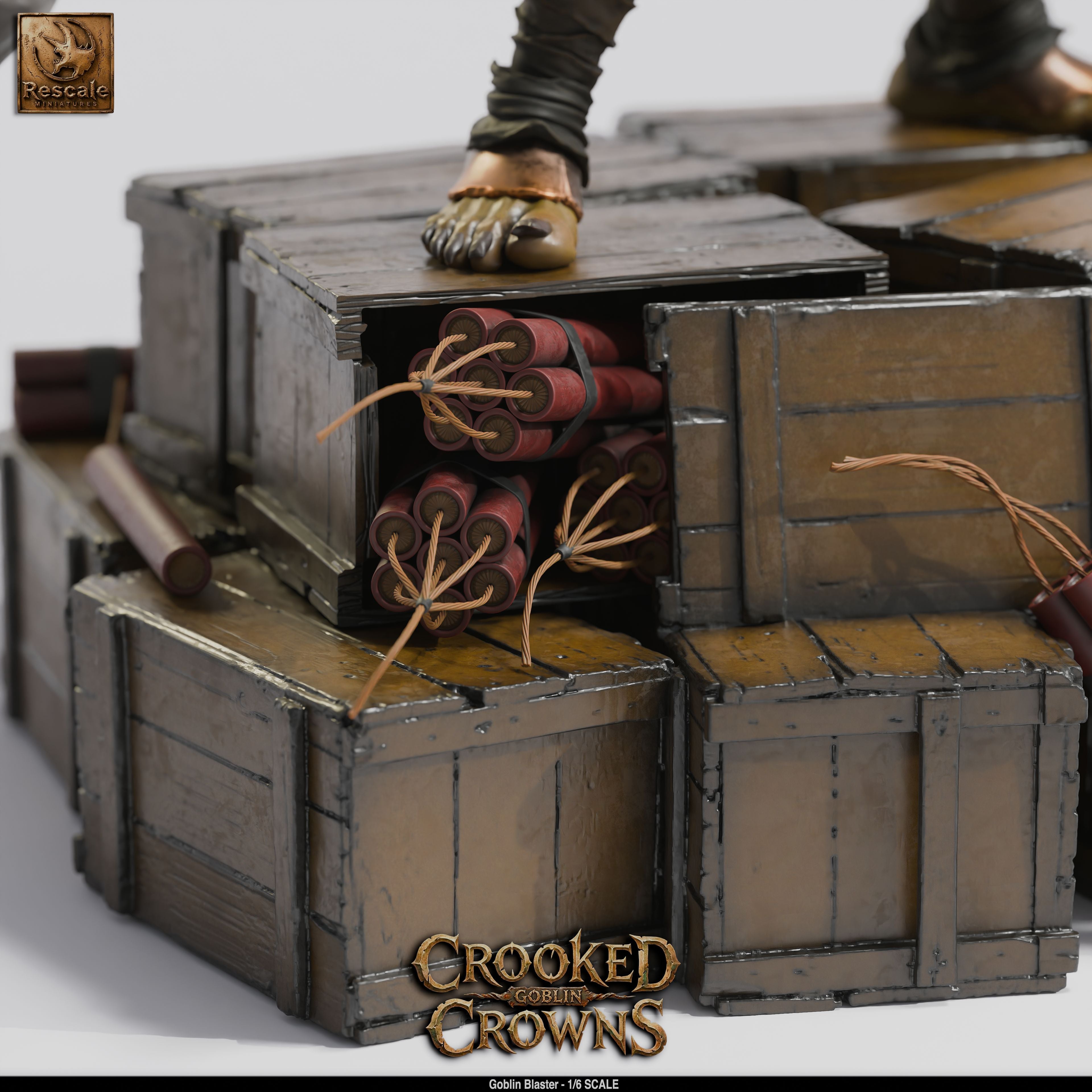 Goblin Blaster XL - Crooked Crowns - Rescale Miniatures