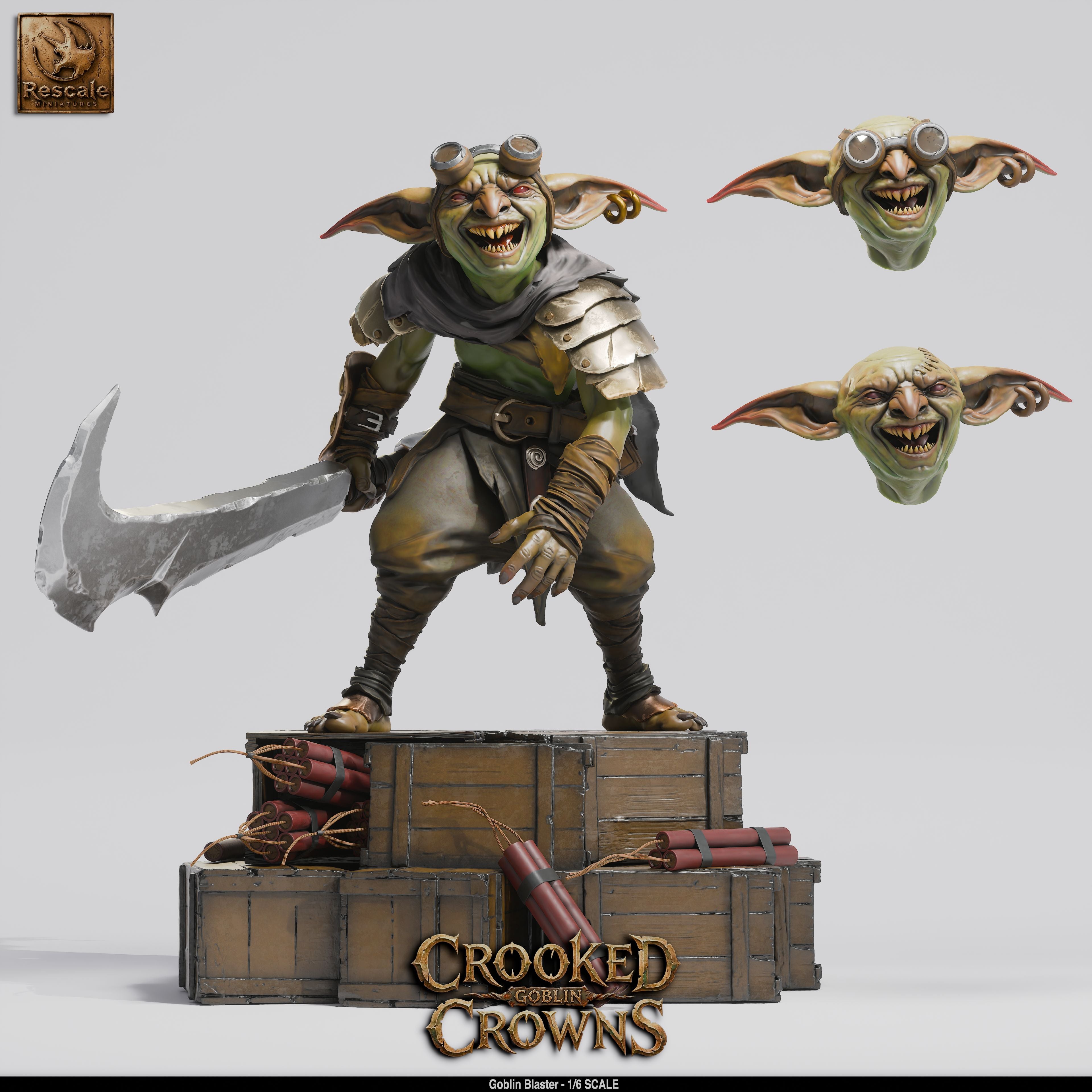 Goblin Blaster XL - Crooked Crowns - Rescale Miniatures