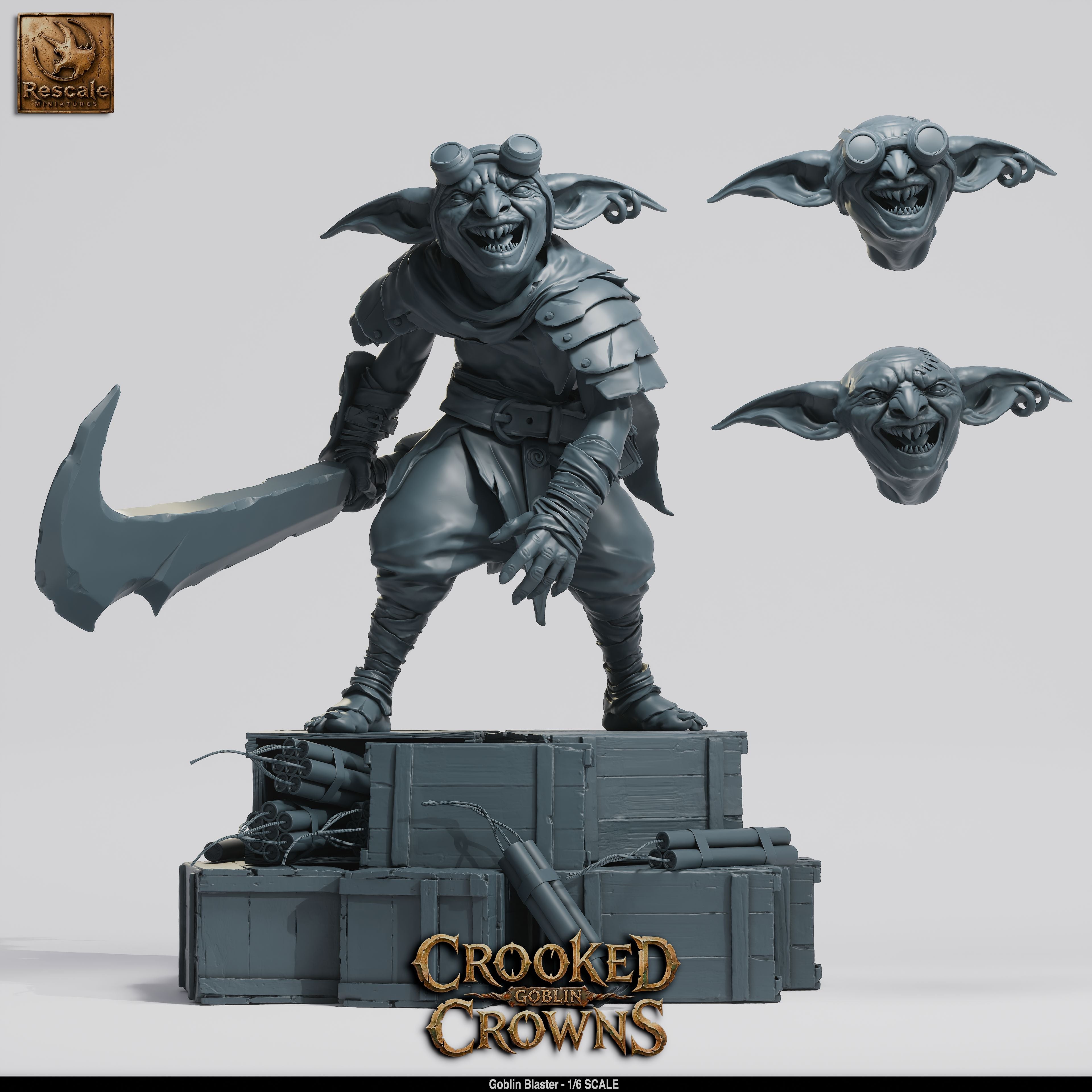 Goblin Blaster XL - Crooked Crowns - Rescale Miniatures