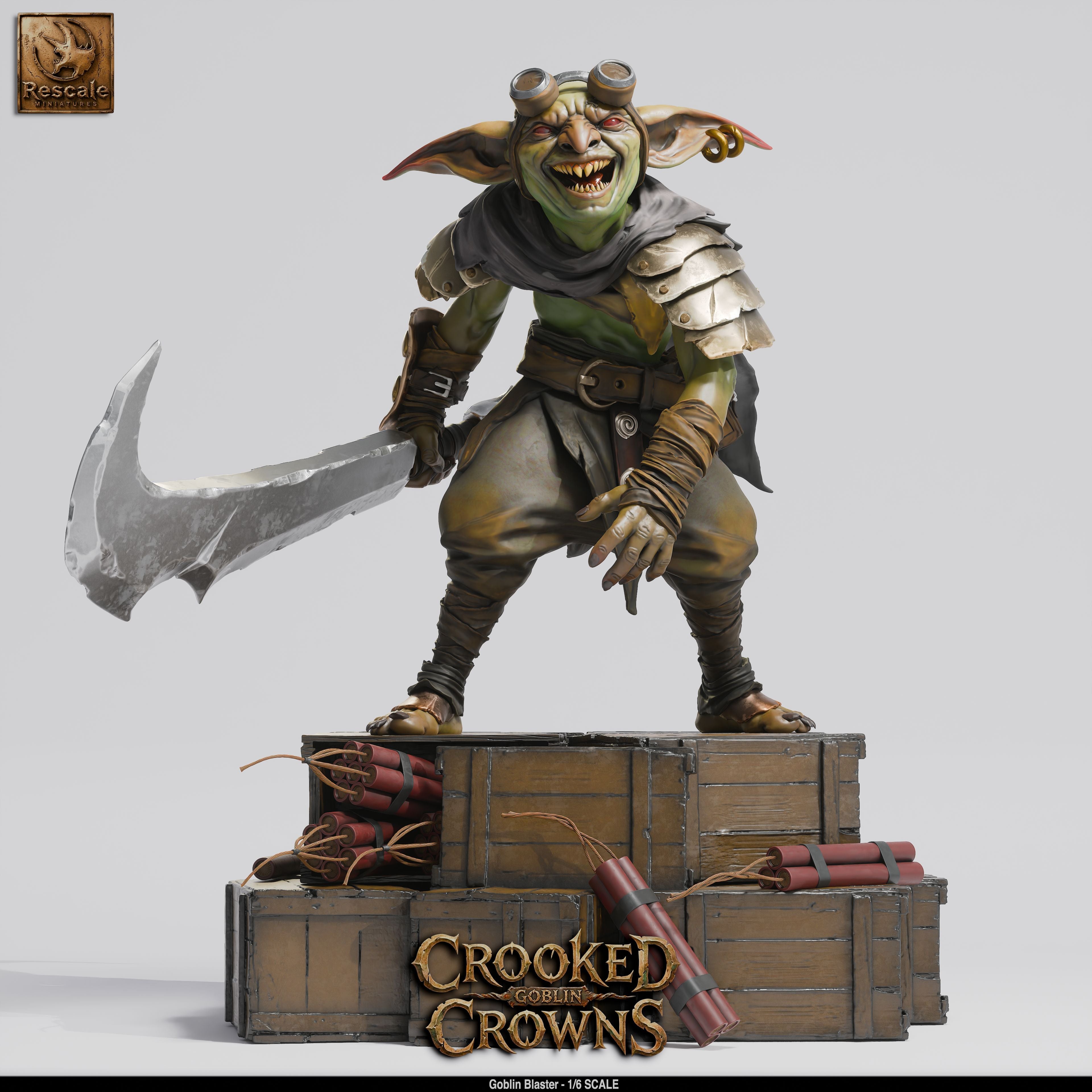Goblin Blaster XL - Crooked Crowns - Rescale Miniatures