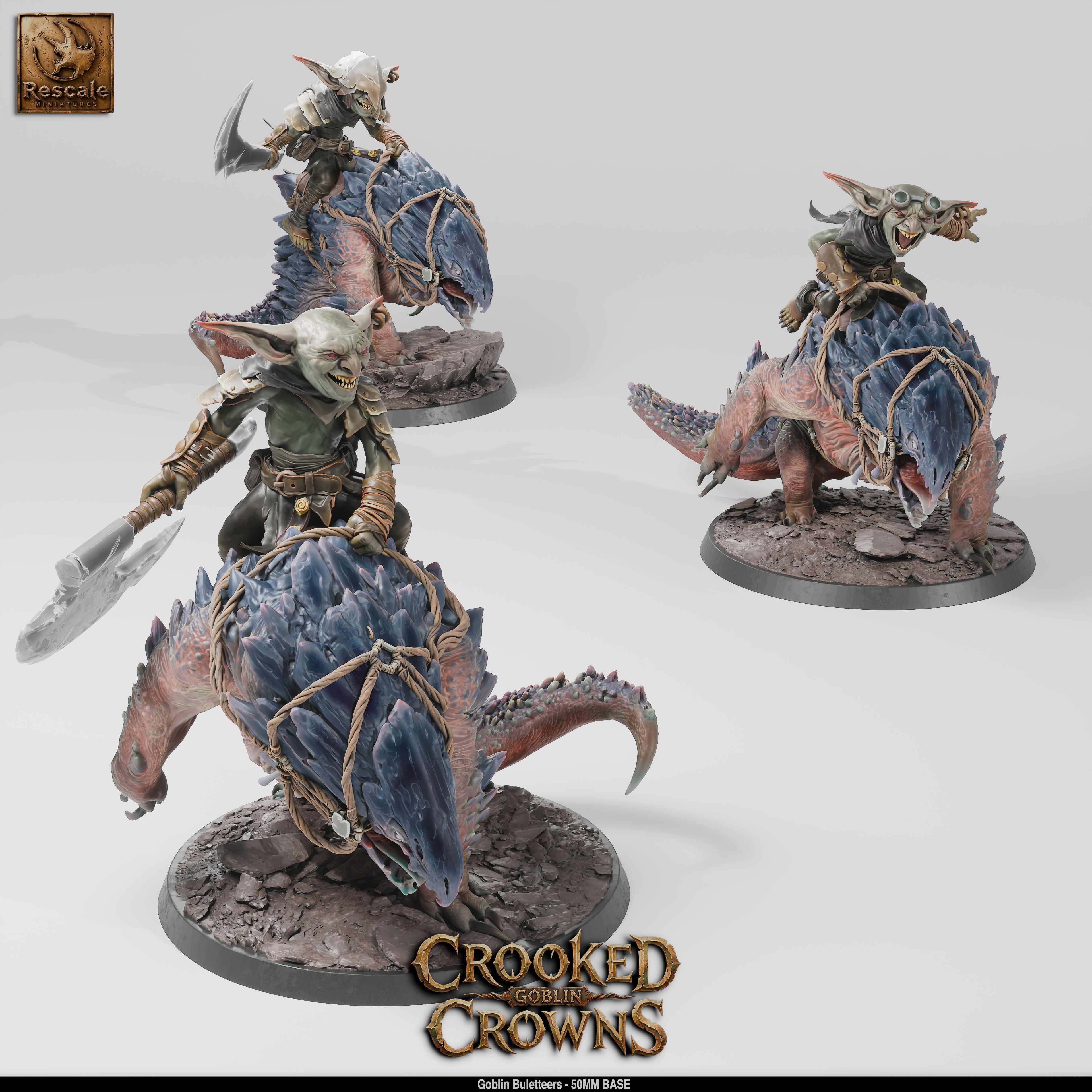 Goblin Buletteer - Crooked Crowns - Rescale Miniatures
