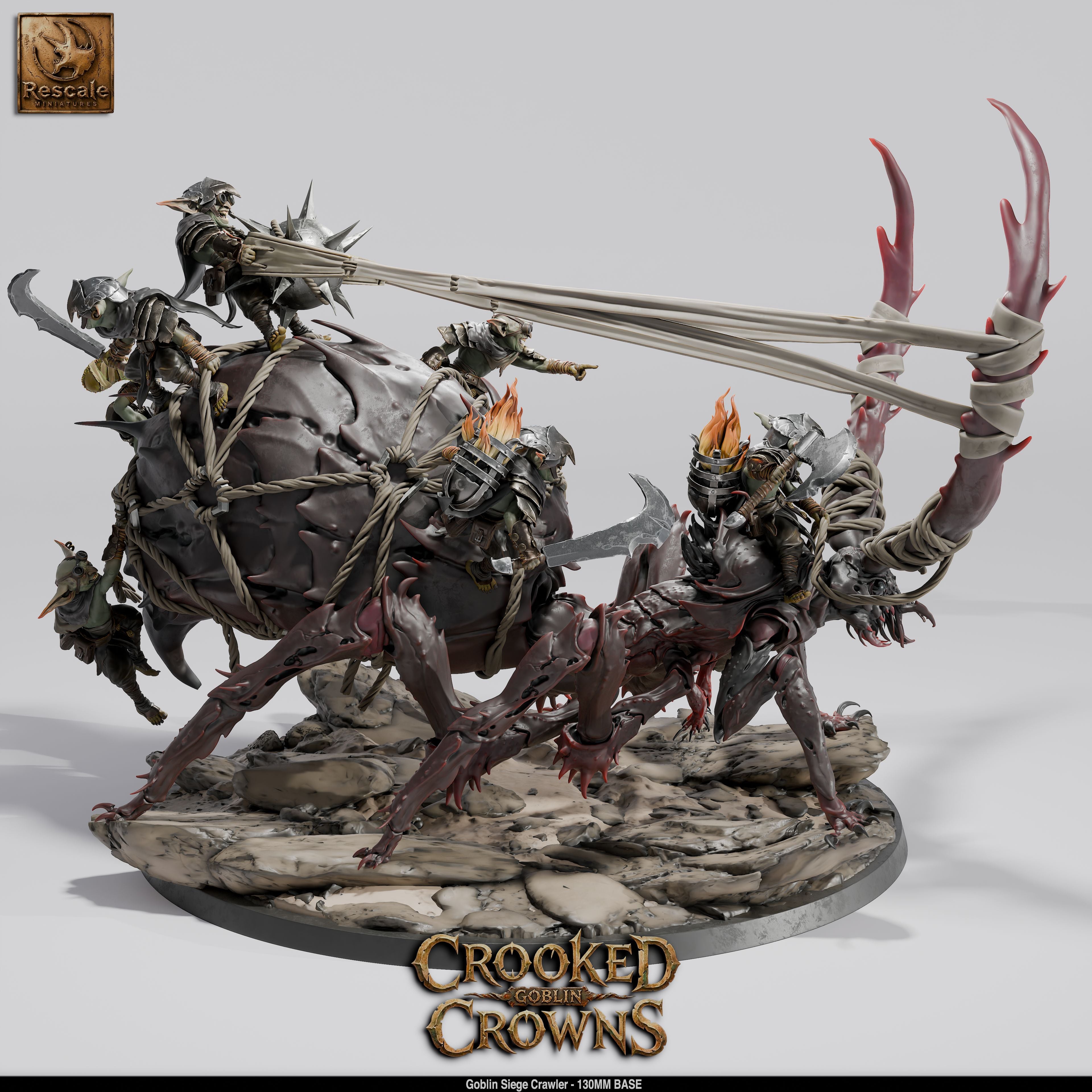 Goblin Siege Crawler - Crooked Crowns - Rescale Miniatures