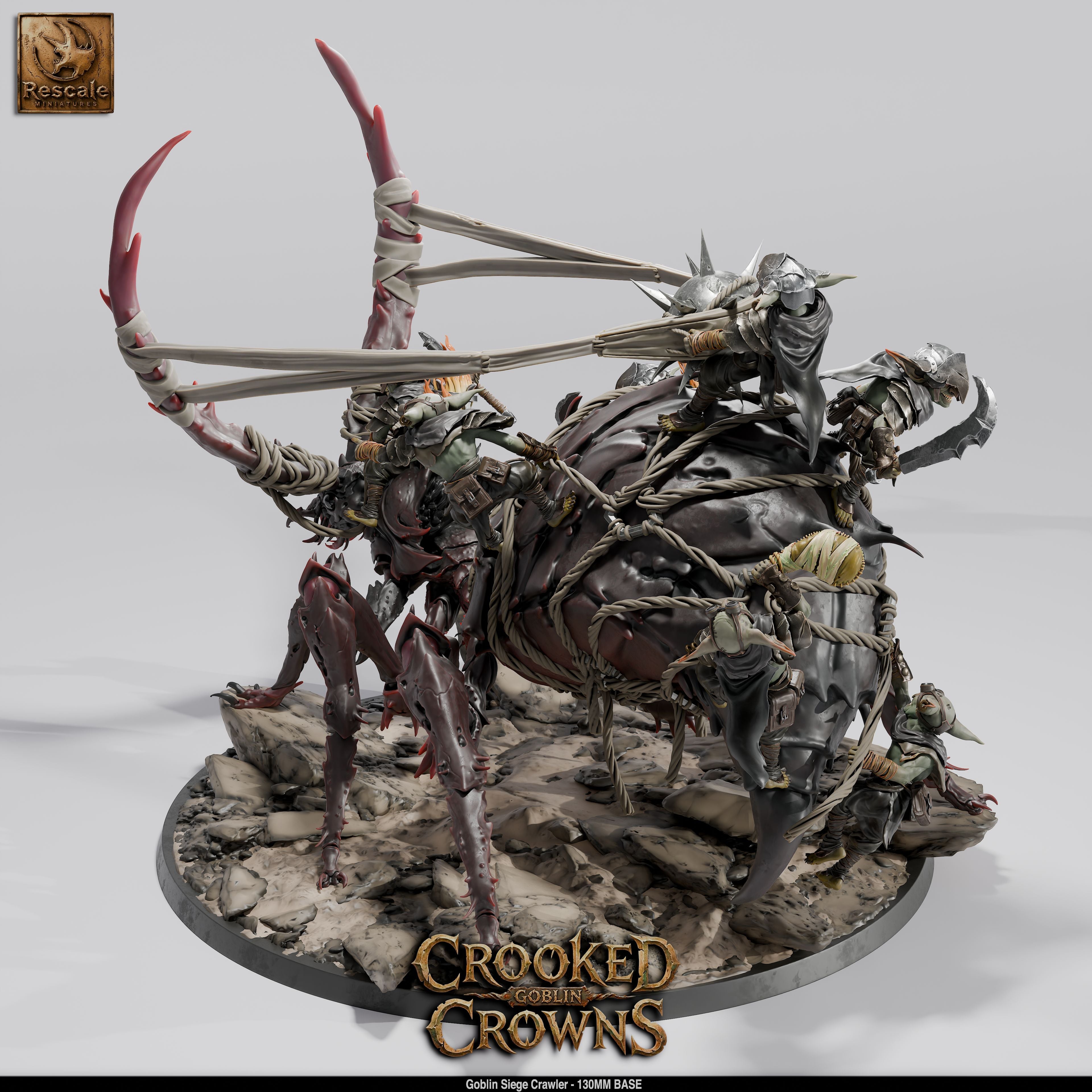Goblin Siege Crawler - Crooked Crowns - Rescale Miniatures