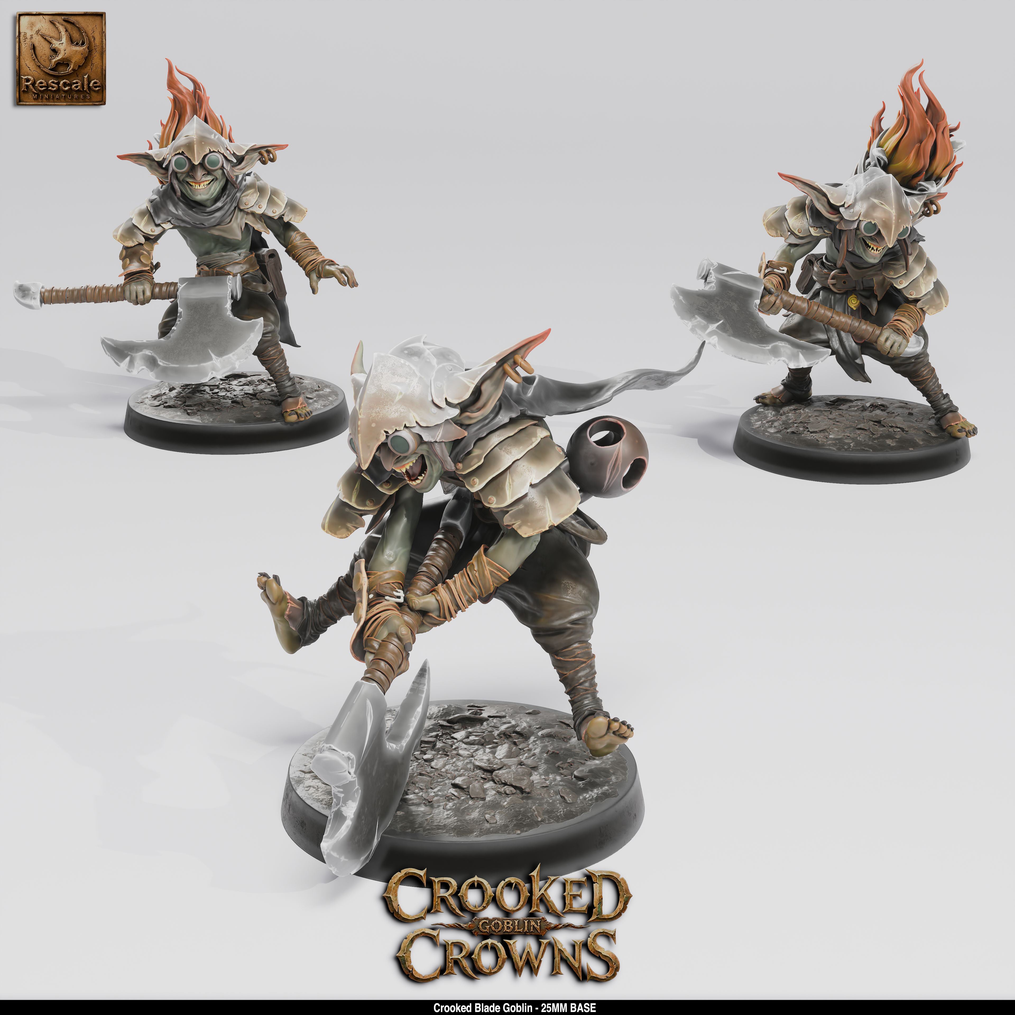 Goblin - Crooked Crowns - Rescale Miniatures