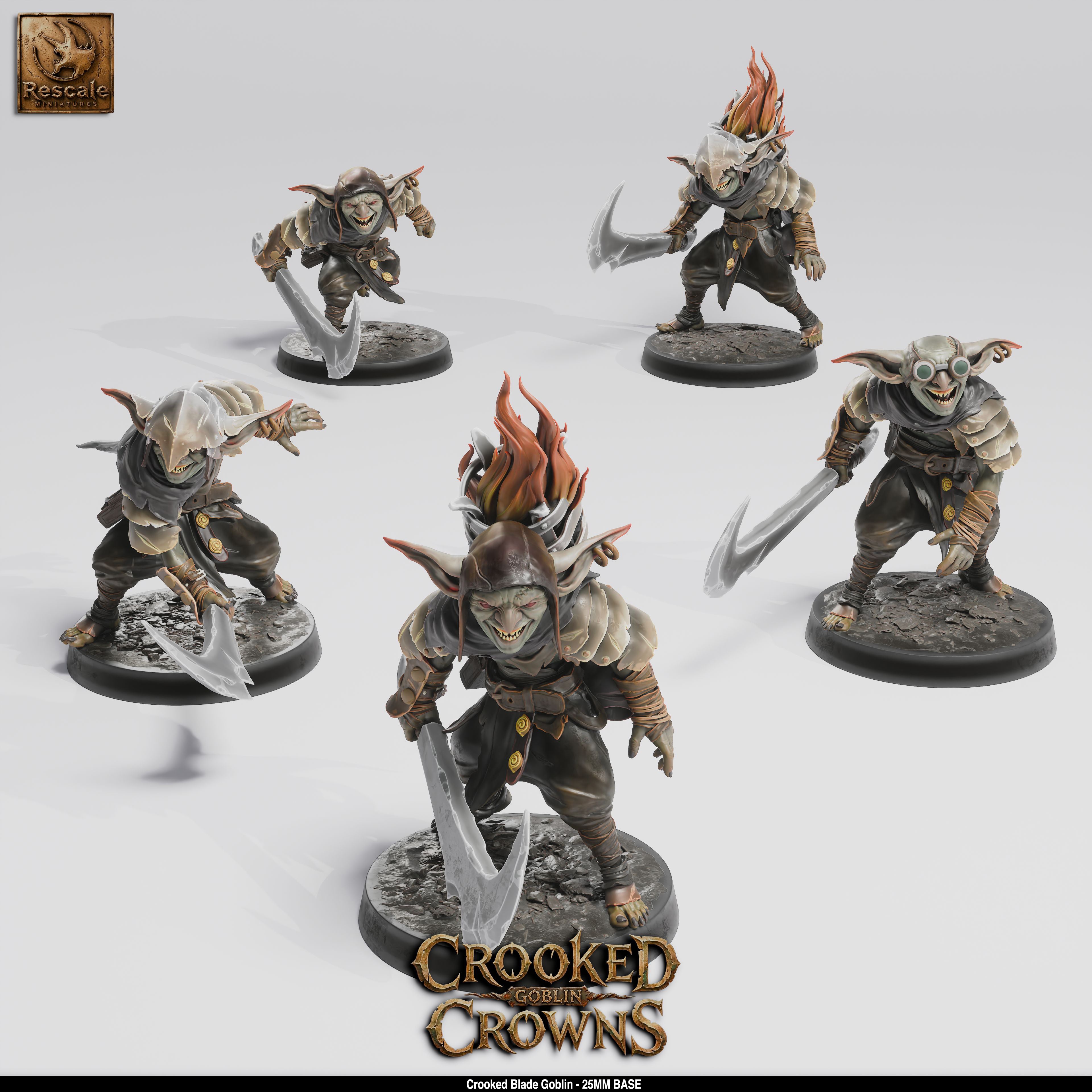 Goblin - Crooked Crowns - Rescale Miniatures