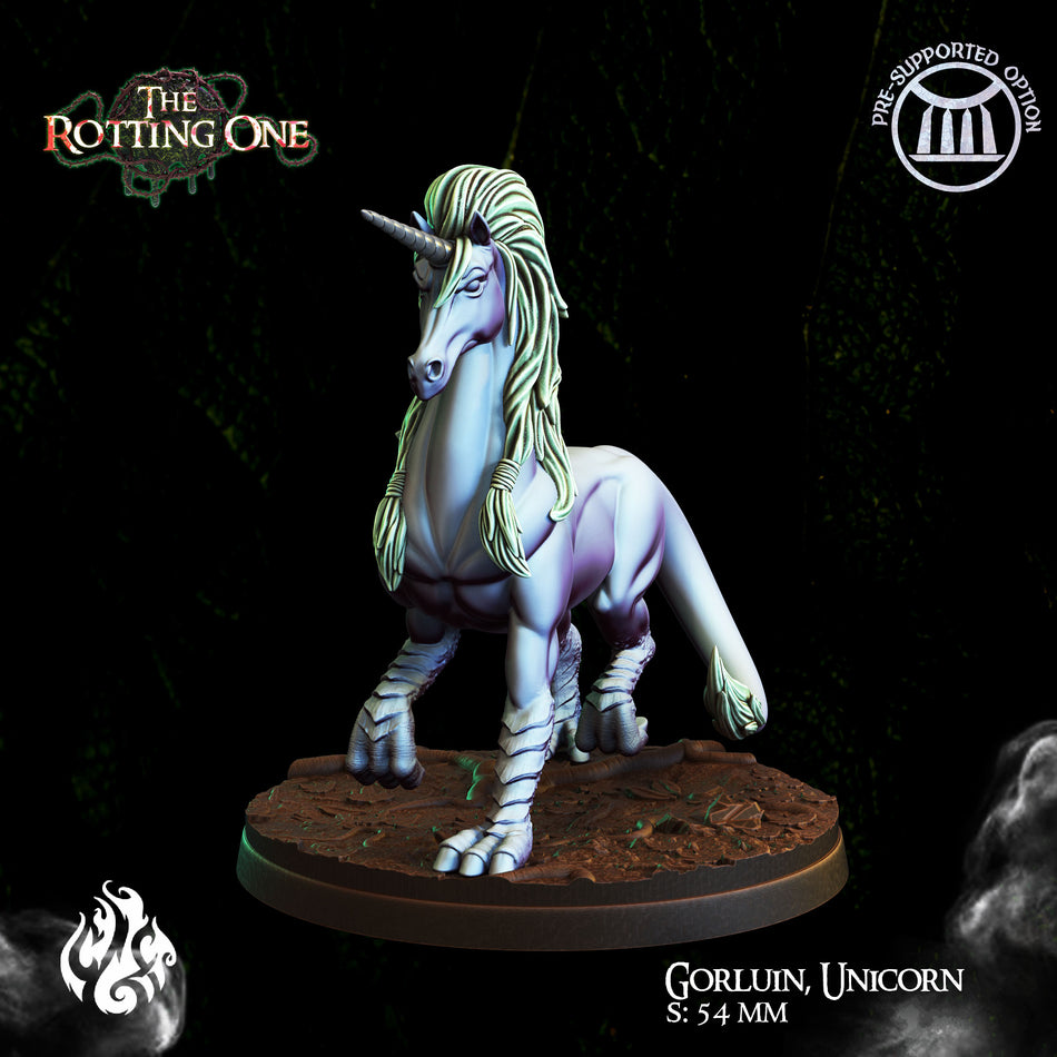 Gorluin Unicorn aus der Reihe The Rotting One von Crippled God Foundry