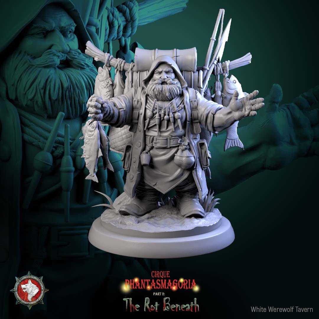 Clatterjack Cobblecart - from the Cirque Phantasmagoria 1 series by White Werewolf Tavern