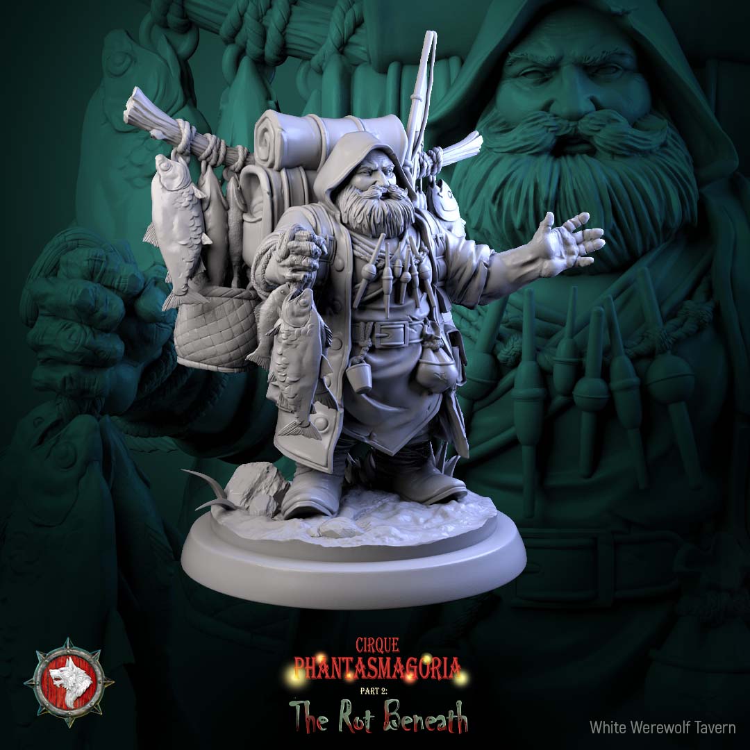 Clatterjack Cobblecart - from the Cirque Phantasmagoria 1 series by White Werewolf Tavern