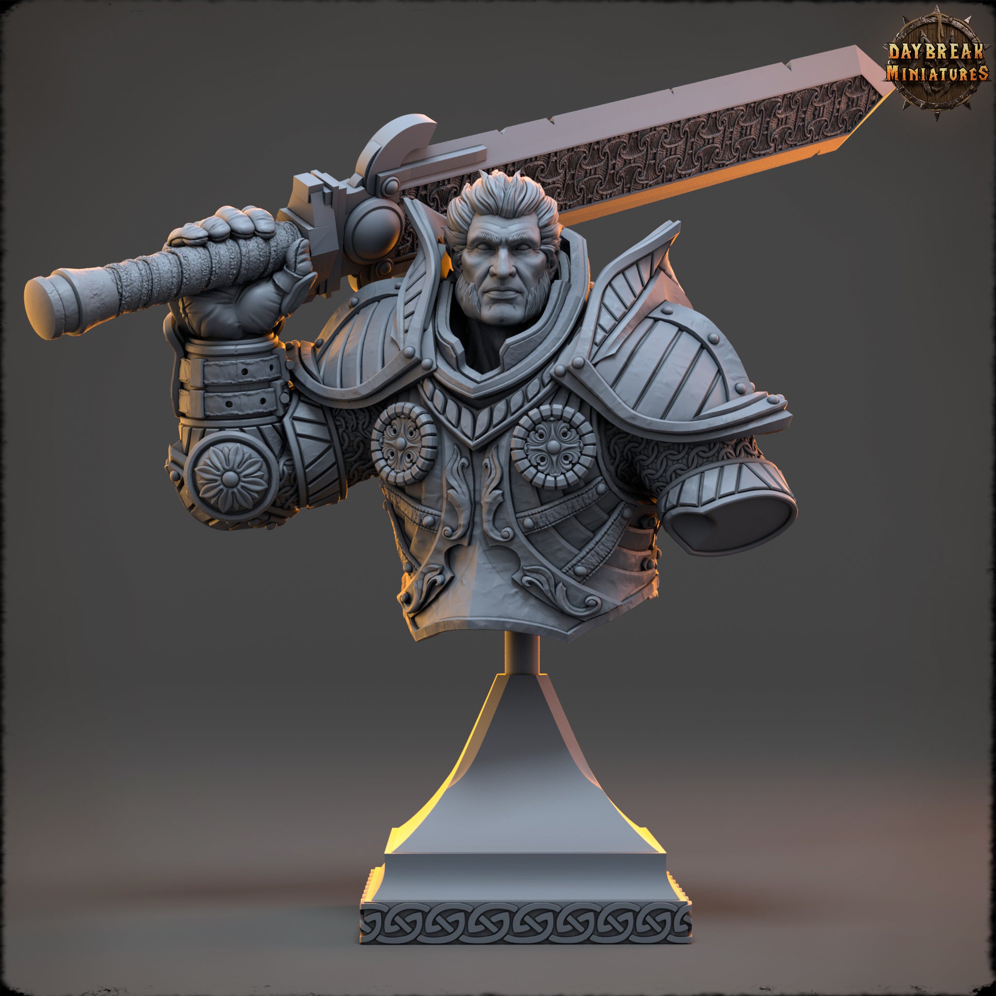 Medhren Iceslice - Bust by Daybreak Miniatures