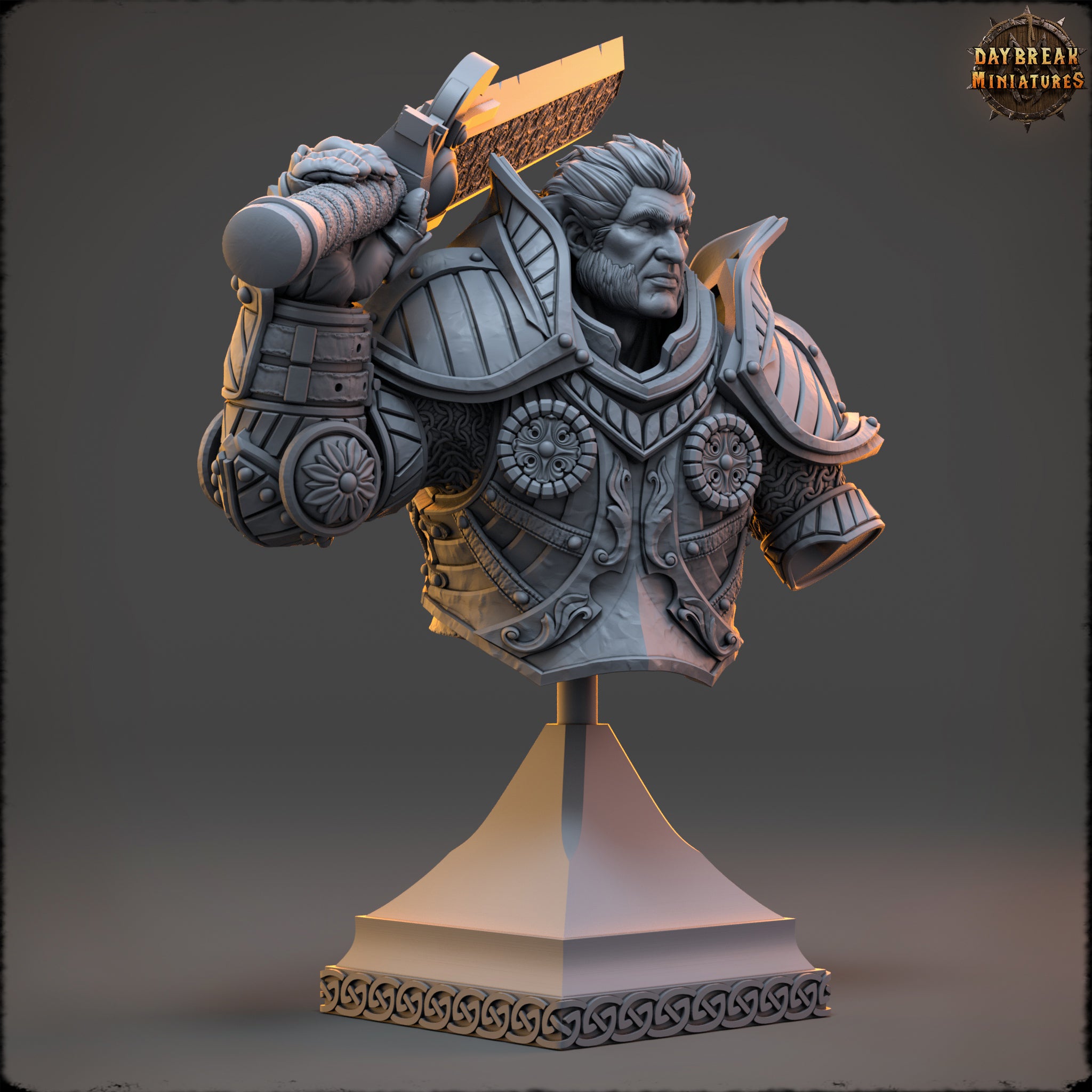 Medhren Iceslice - Bust by Daybreak Miniatures