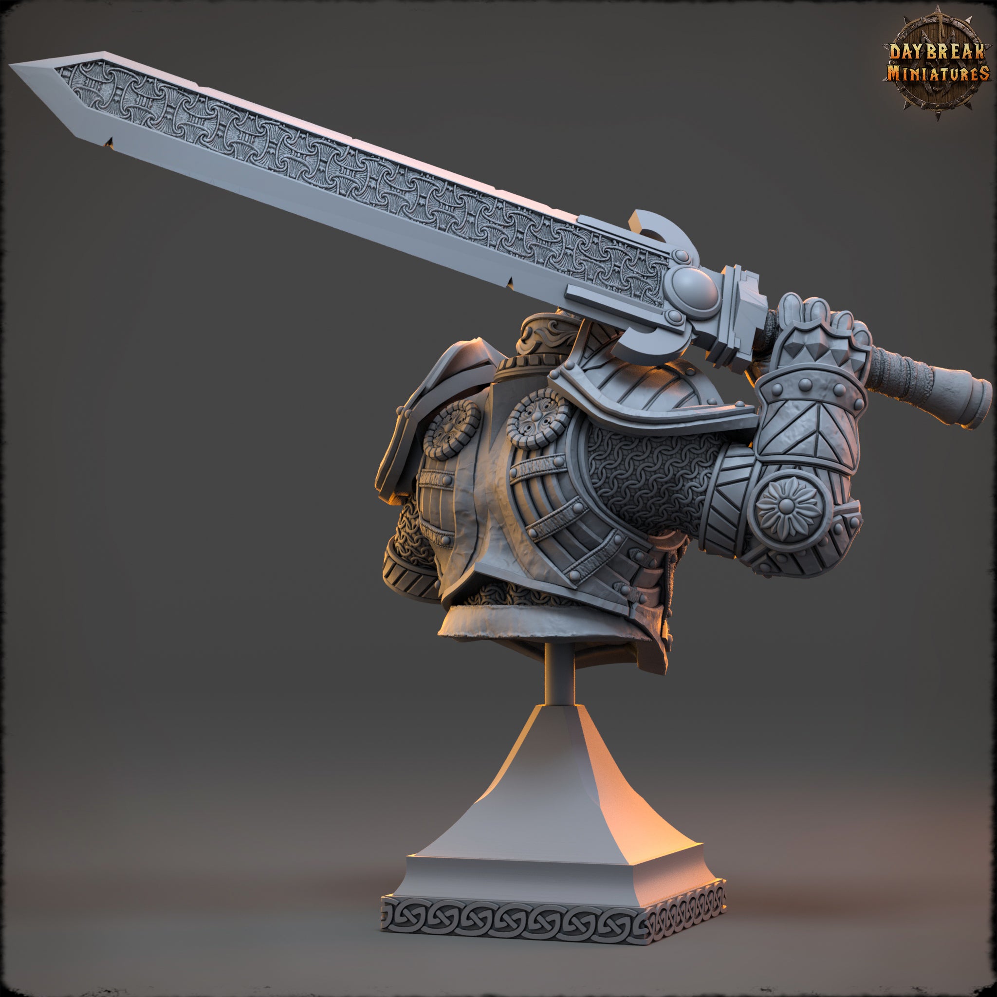 Medhren Iceslice - Bust by Daybreak Miniatures