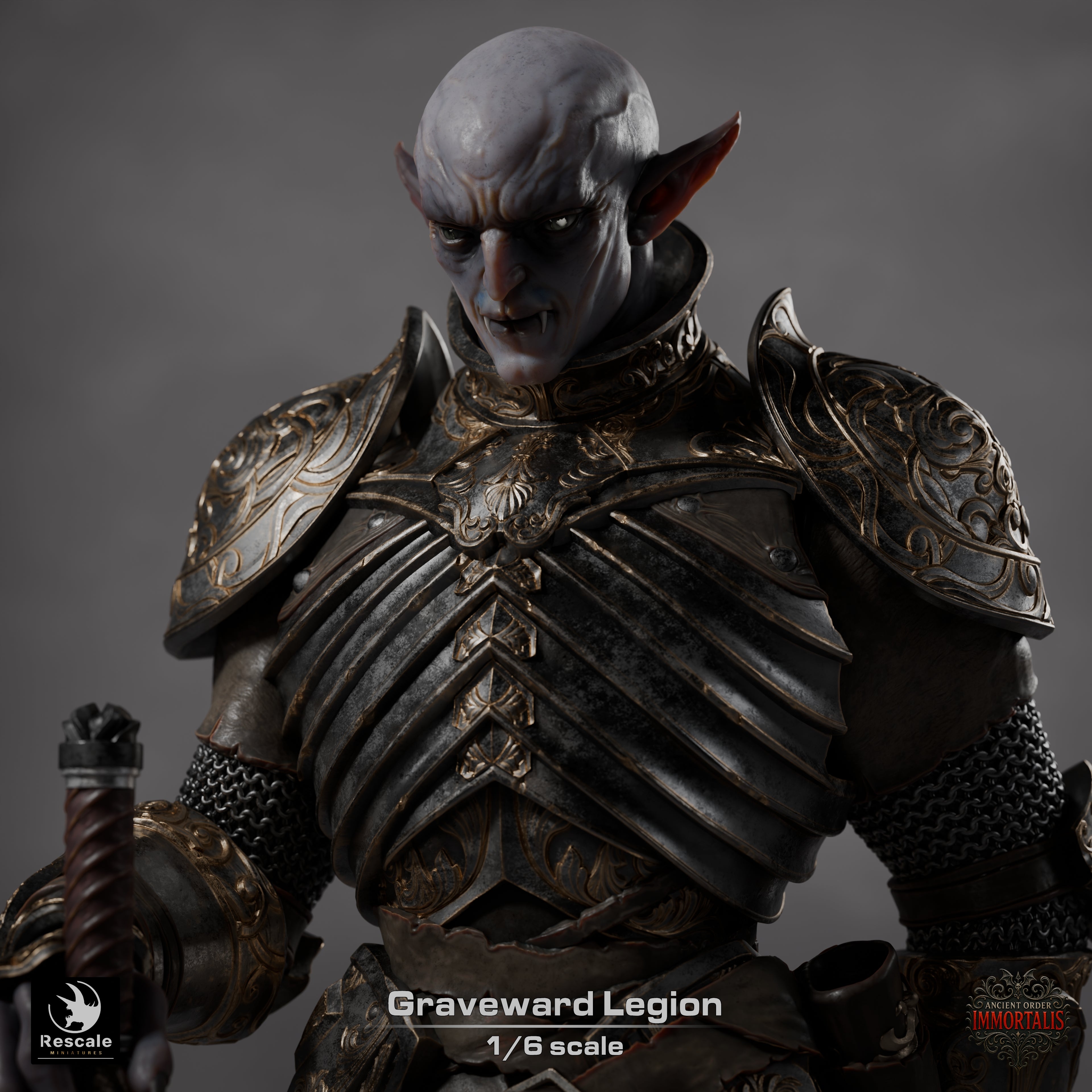 Graveward Legion XL - aus der Reihe Ancient Order Immortalis von Rescale Miniatures