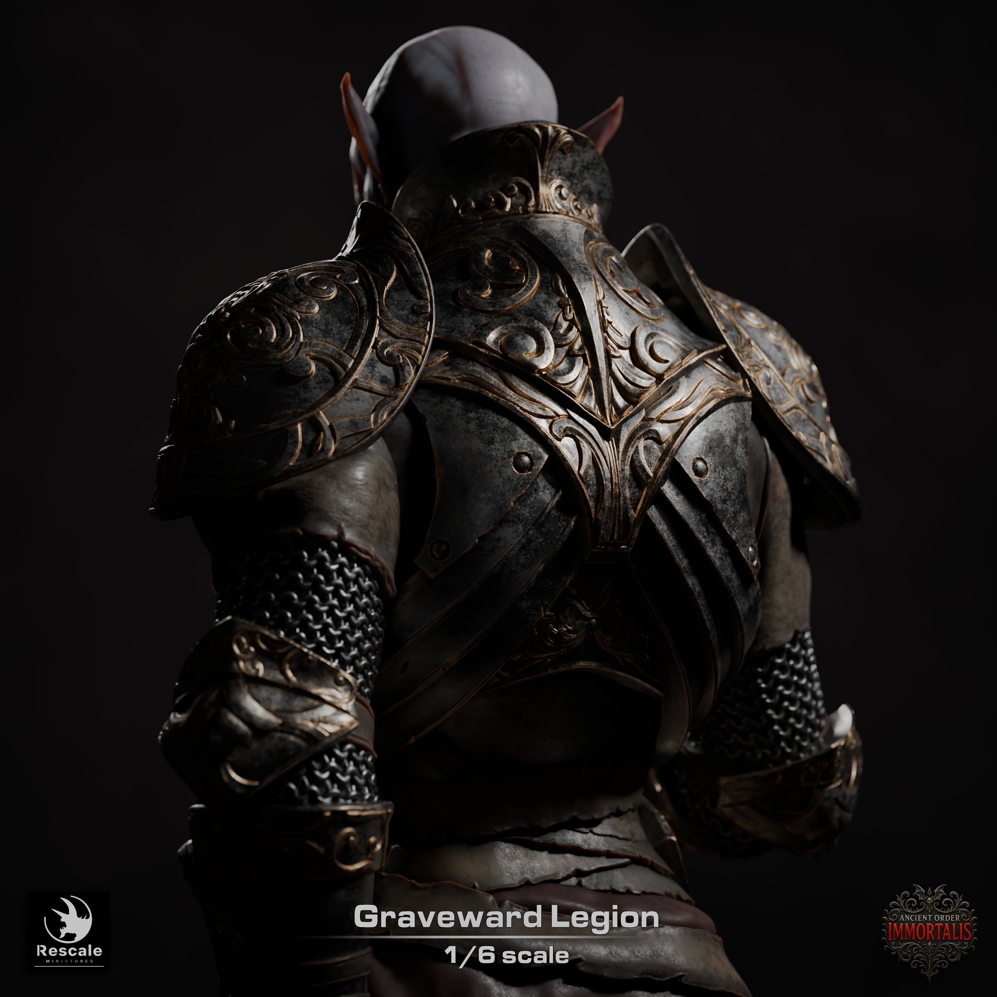 Graveward Legion XL - aus der Reihe Ancient Order Immortalis von Rescale Miniatures