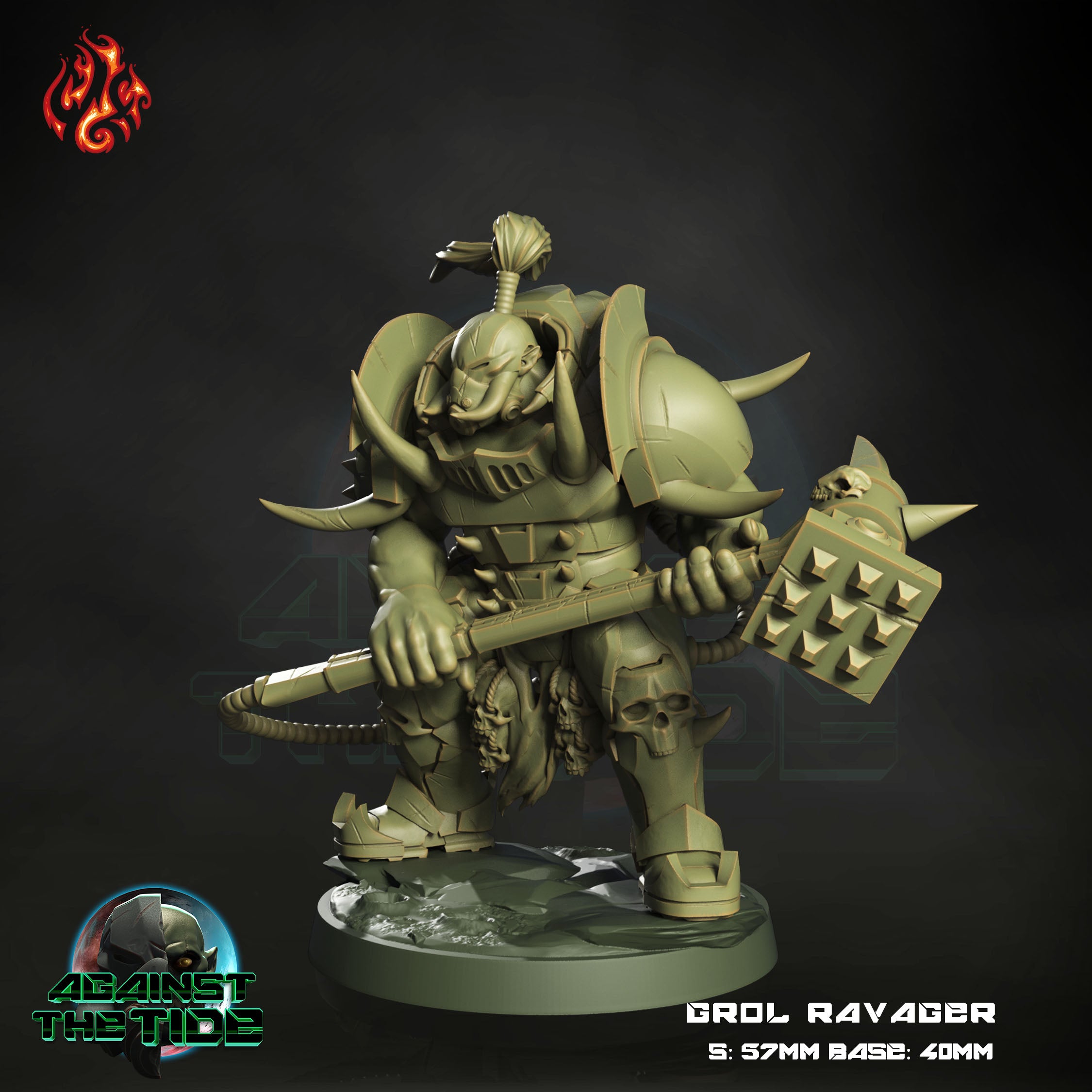 Grol Ravager - aus der Reihe Against the Tide von Crippled God Foundry