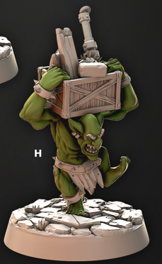 Orc Gretchins - Iron Skull Orcs - Cast n Play