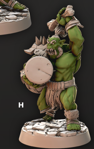 Body Choppers - Iron Skull Orcs - Cast n Play