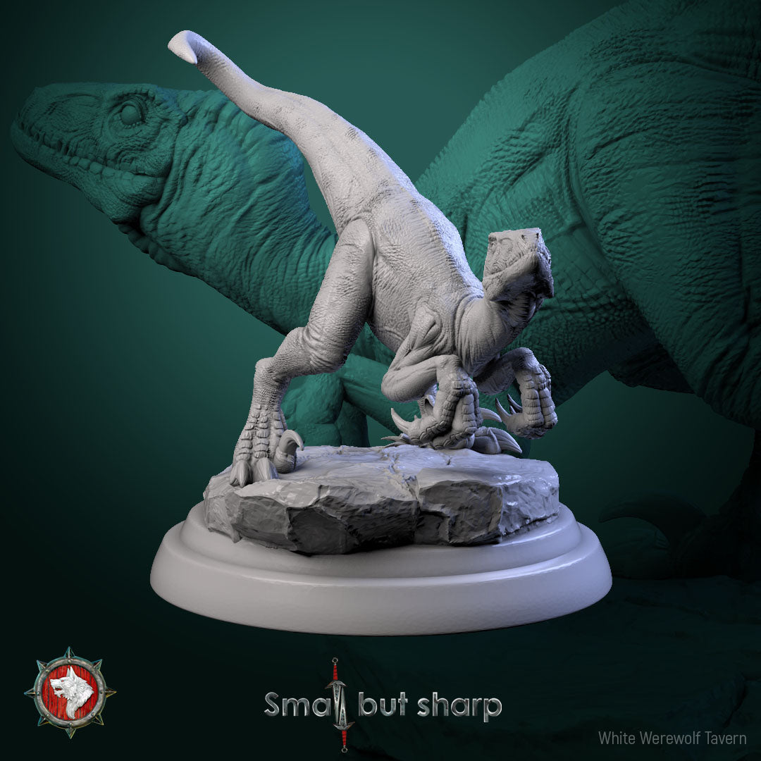 Halflings Dino Mount - aus der Reihe Small but Sharp von White Werewolf Tavern