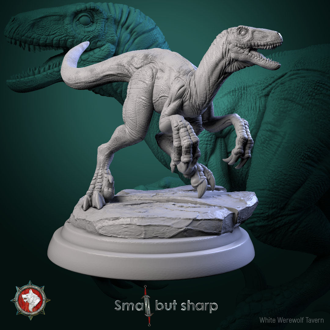 Halflings Dino Mount - aus der Reihe Small but Sharp von White Werewolf Tavern