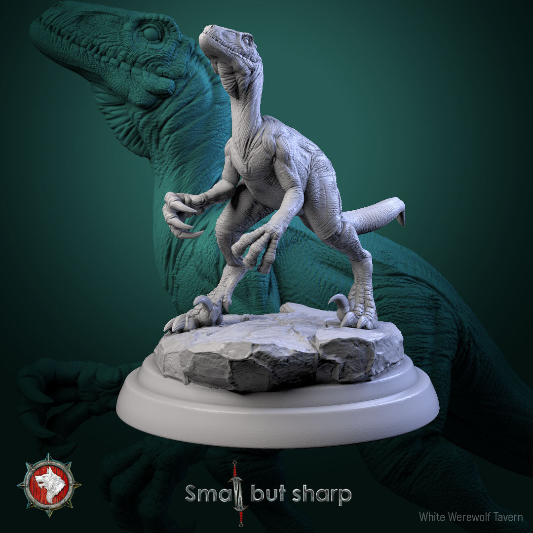 Halflings Dino Mount - aus der Reihe Small but Sharp von White Werewolf Tavern