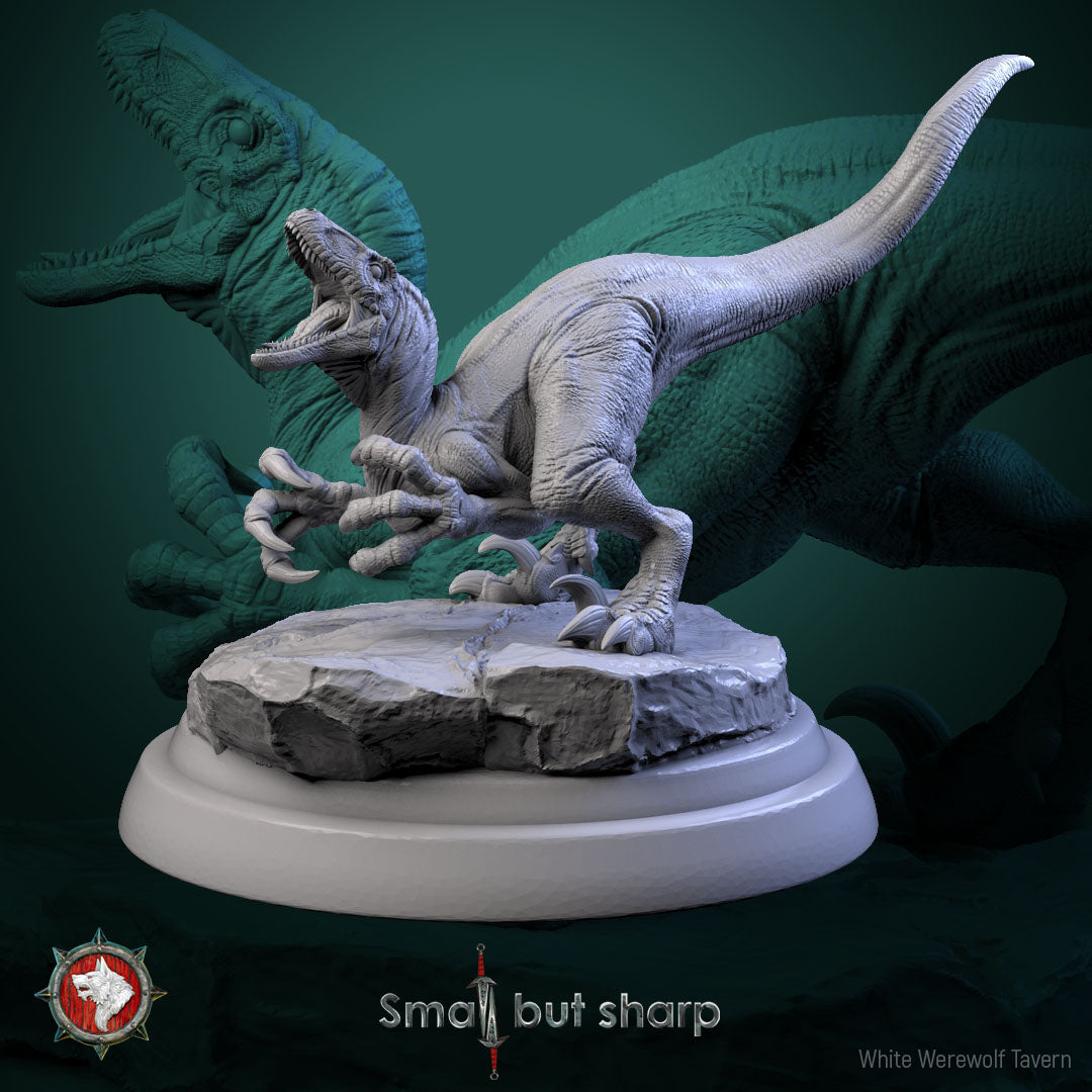 Halflings Dino Mount - aus der Reihe Small but Sharp von White Werewolf Tavern