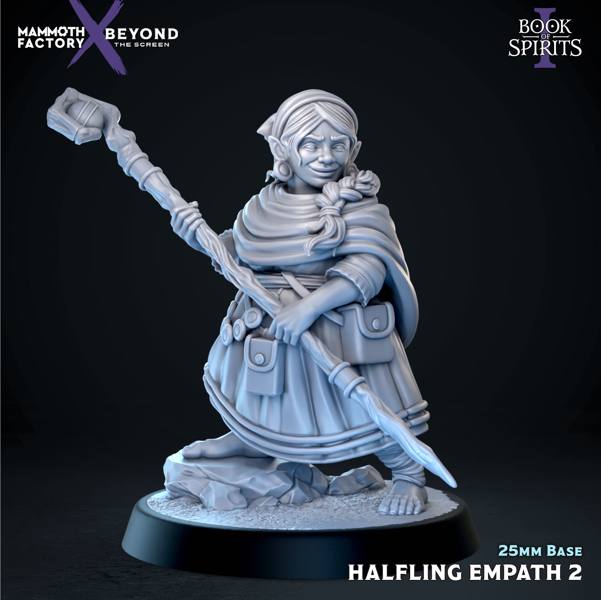 Amantea Halfling Empath - Lady of Lamentation - Book of Spirits 1 - Mammoth Factory