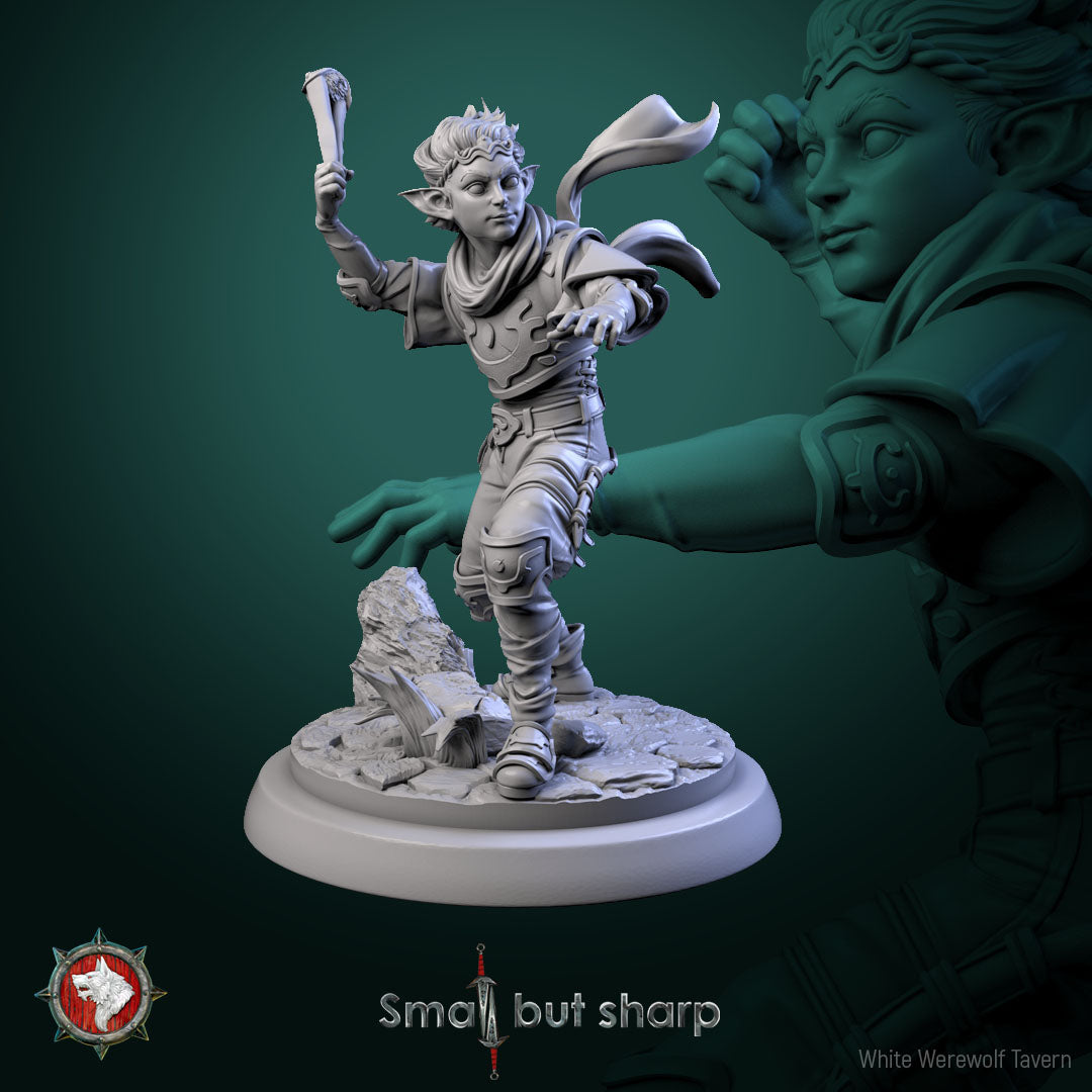 Halfling Warrior - aus der Reihe Small but Sharp von White Werewolf Tavern